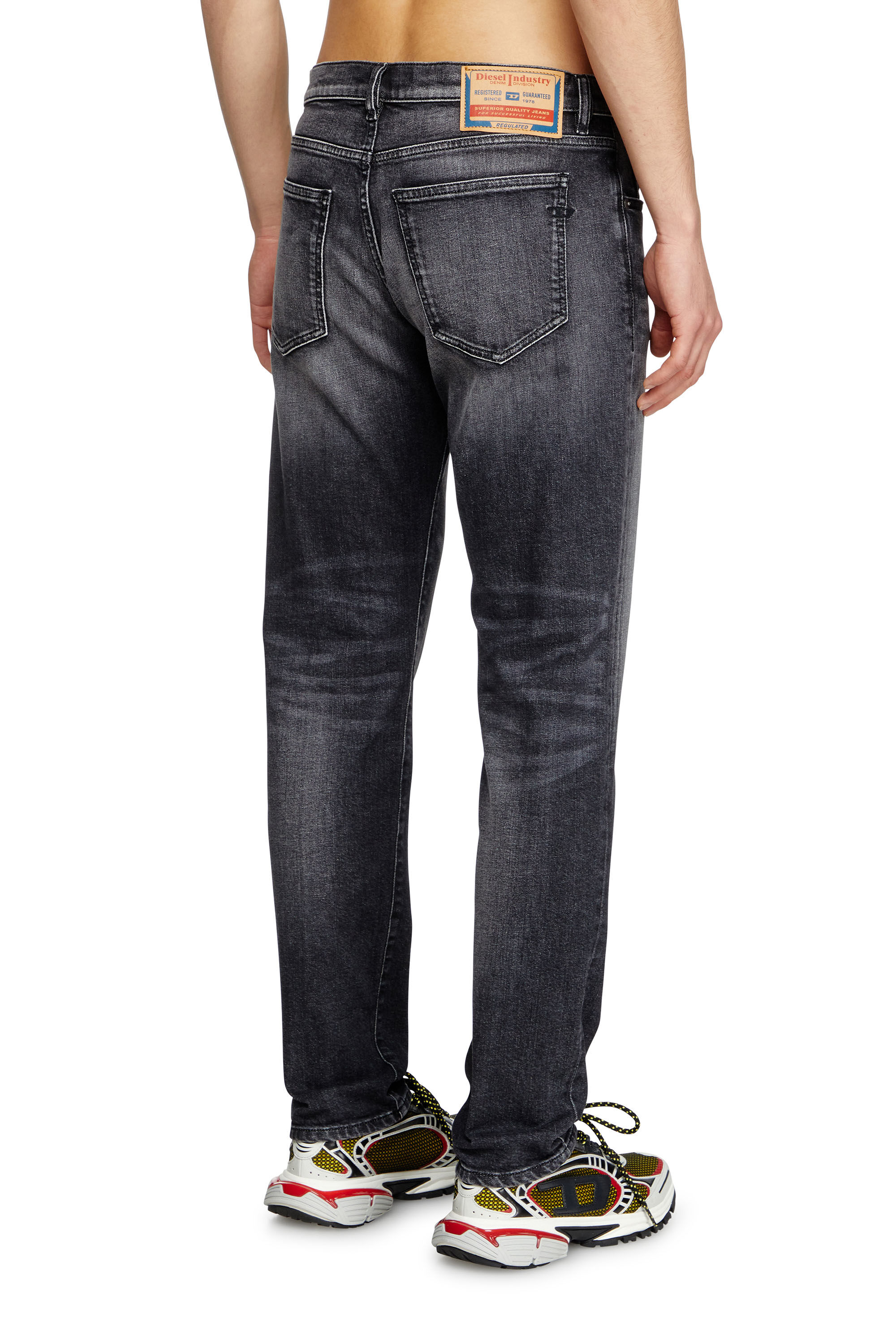 Men's Slim Jeans | Black/Dark grey | Diesel 2019 D-Strukt