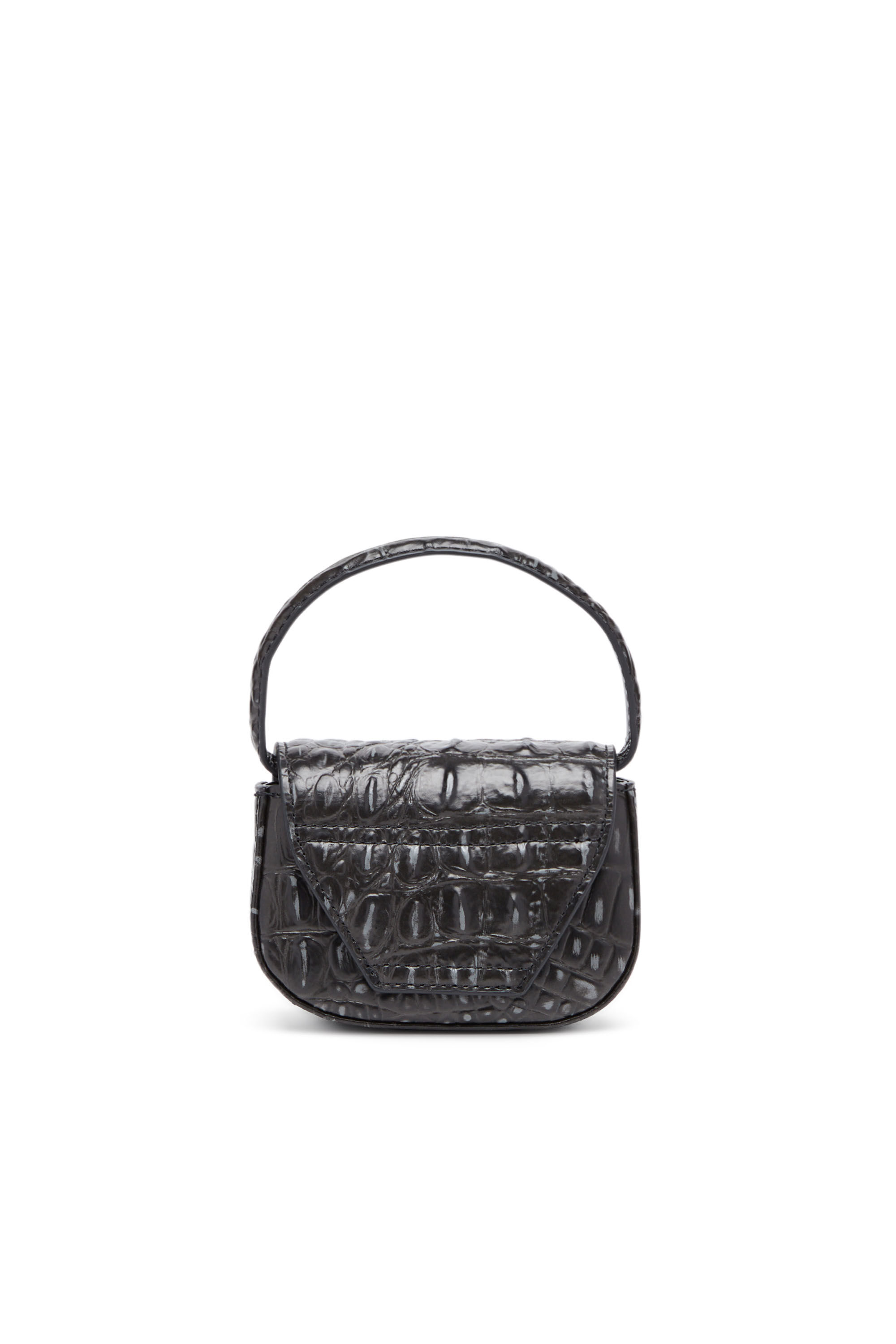 Women s 1DR XS Iconic mini bag in croc print leather 1DR XS Diesel