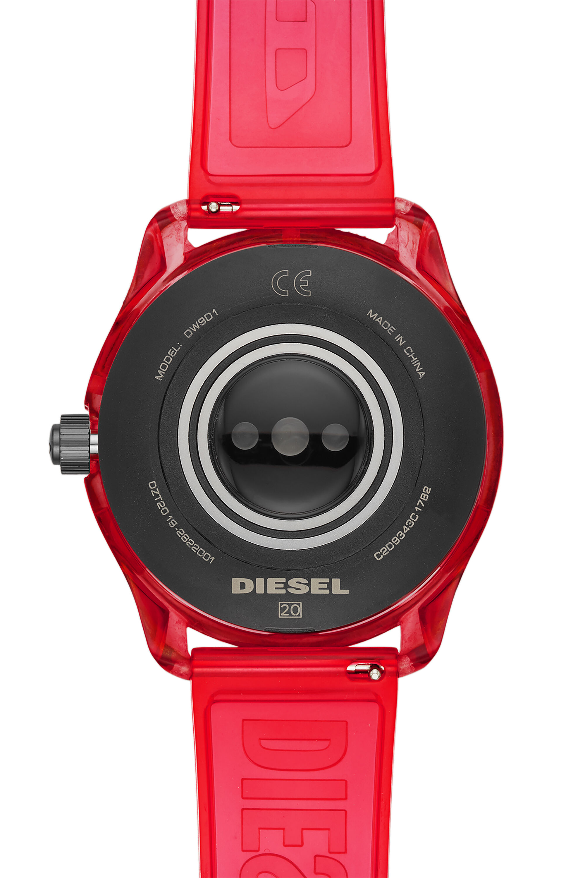 Diesel smartwatch red sale