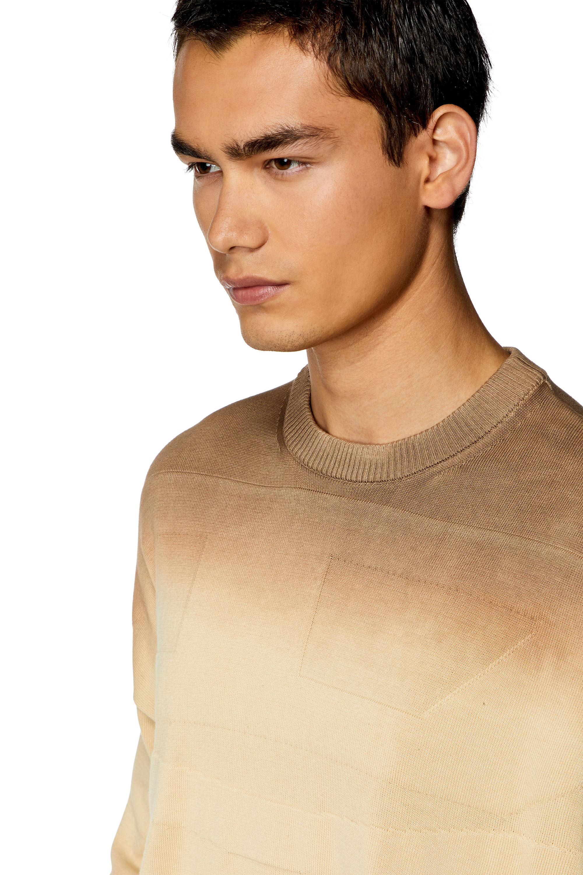 Beige jumper men top