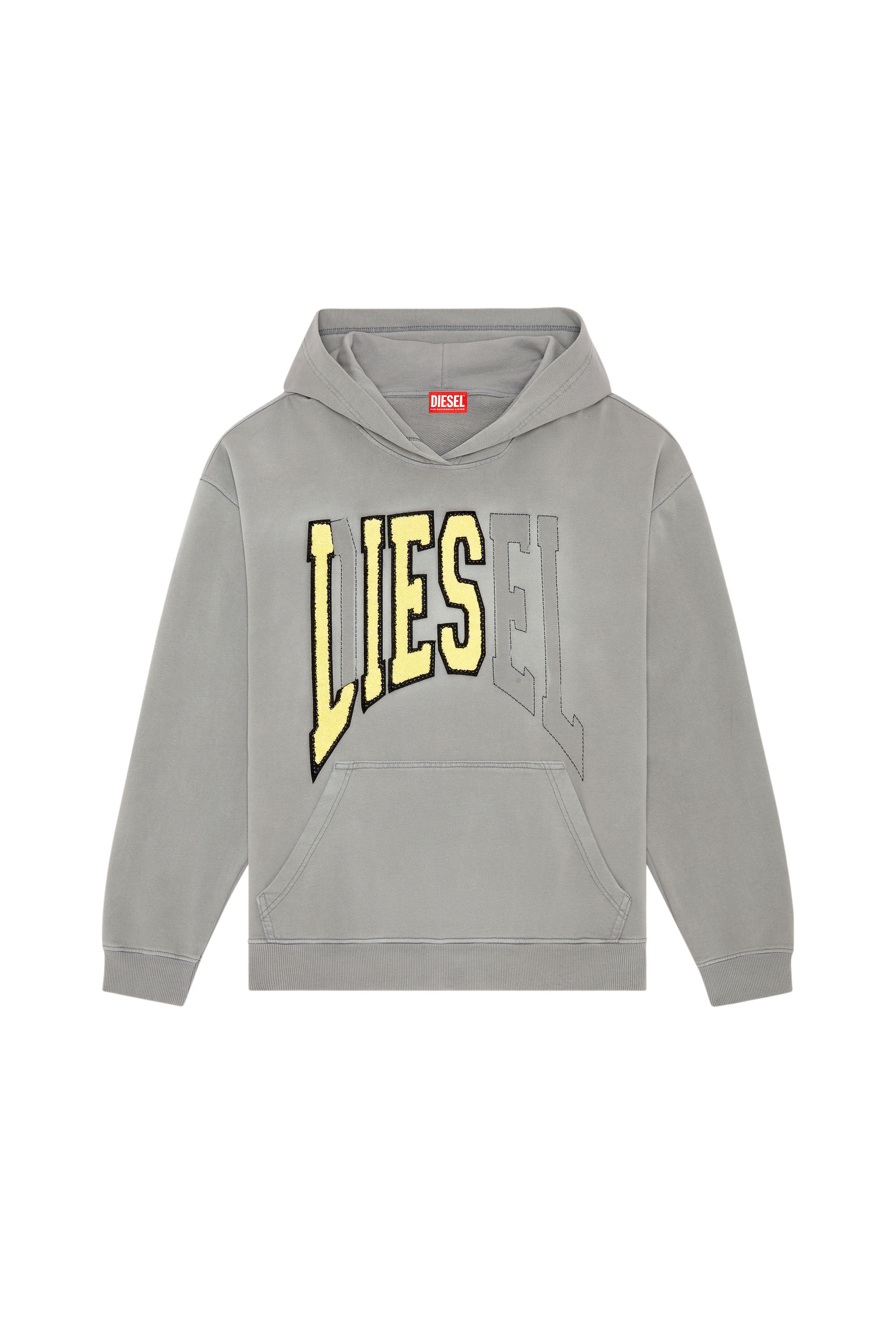 Diesel grey hoodie top