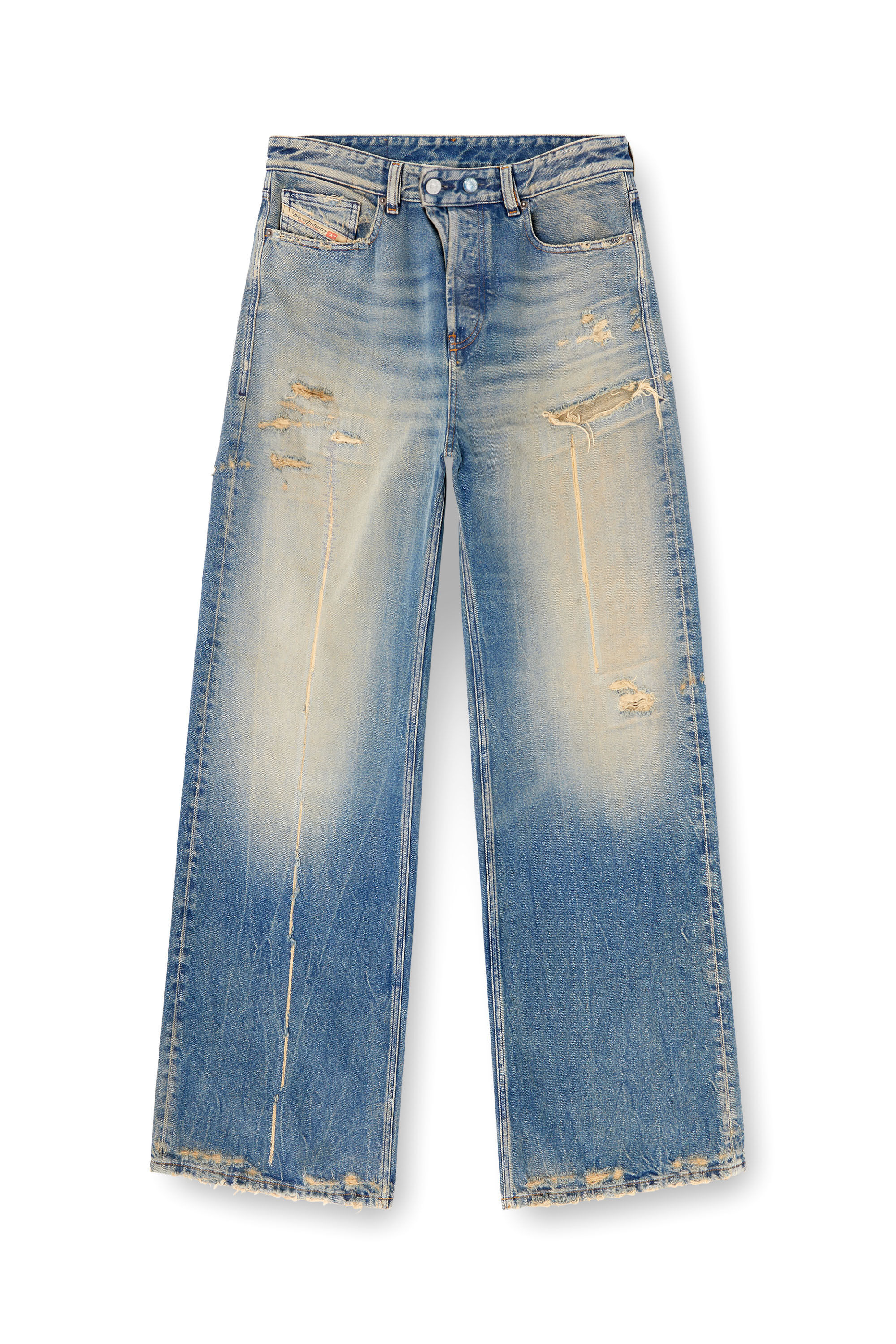 Women's Relaxed Jeans | Medium blue | Diesel 1996 D-Sire