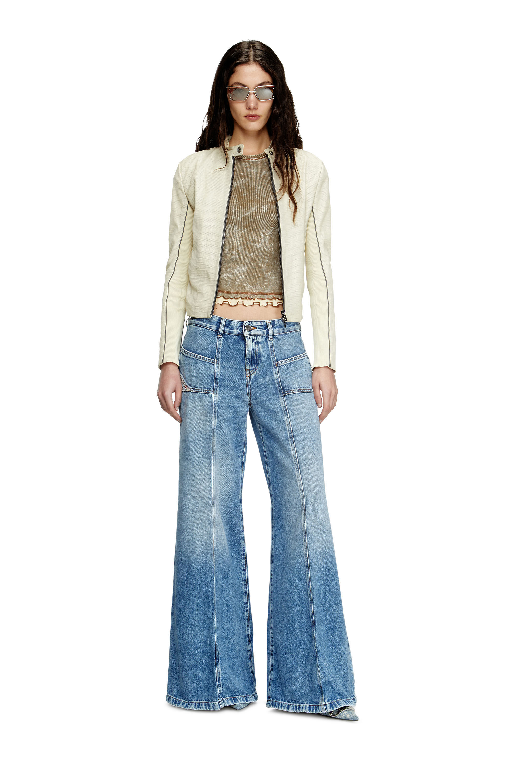 Women's Flare Jeans | Medium blue | Diesel D-Akii