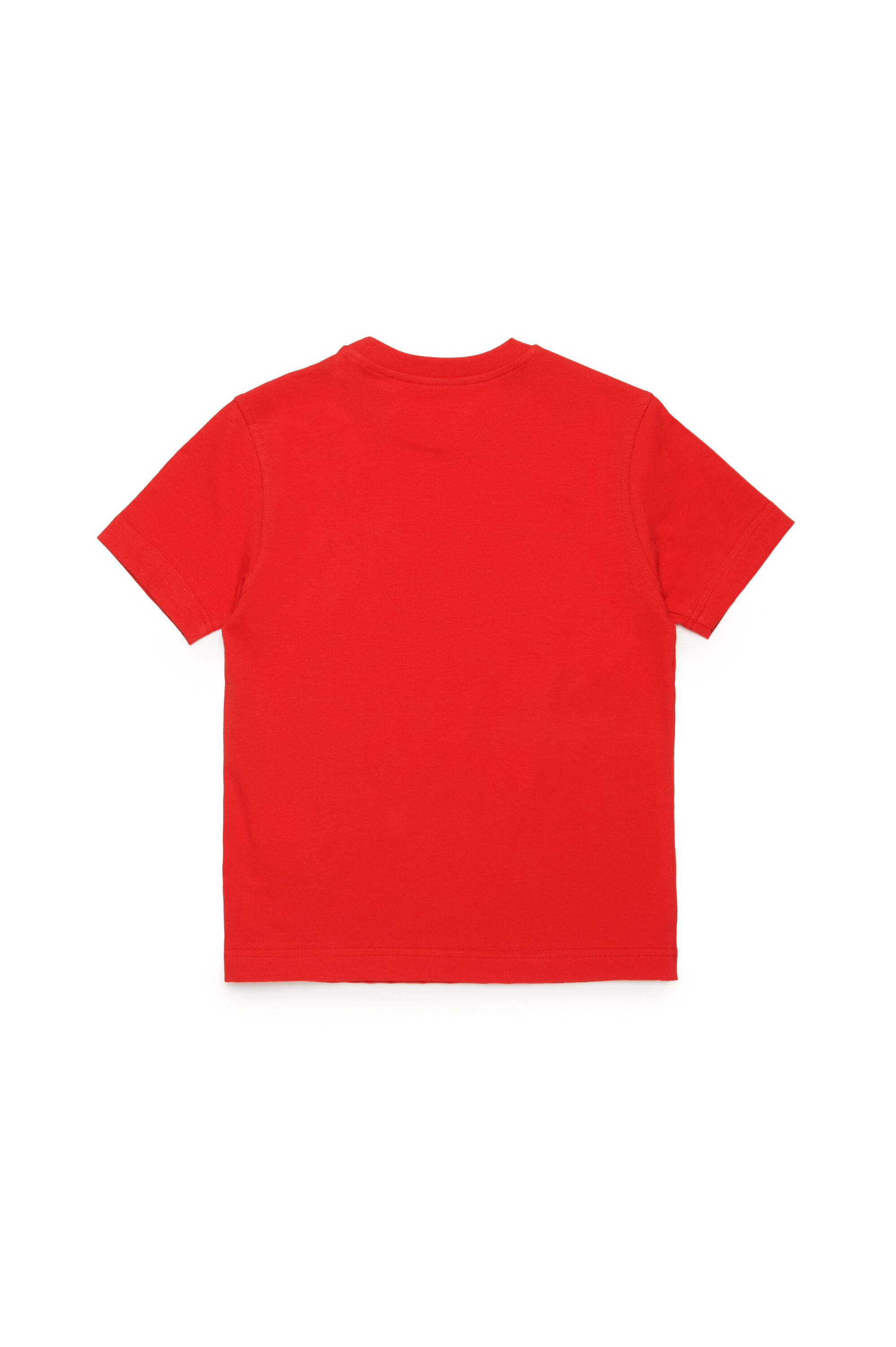 Diesel - TDIEGORL6, Man's T-shirt with smudged logo in Red - 2