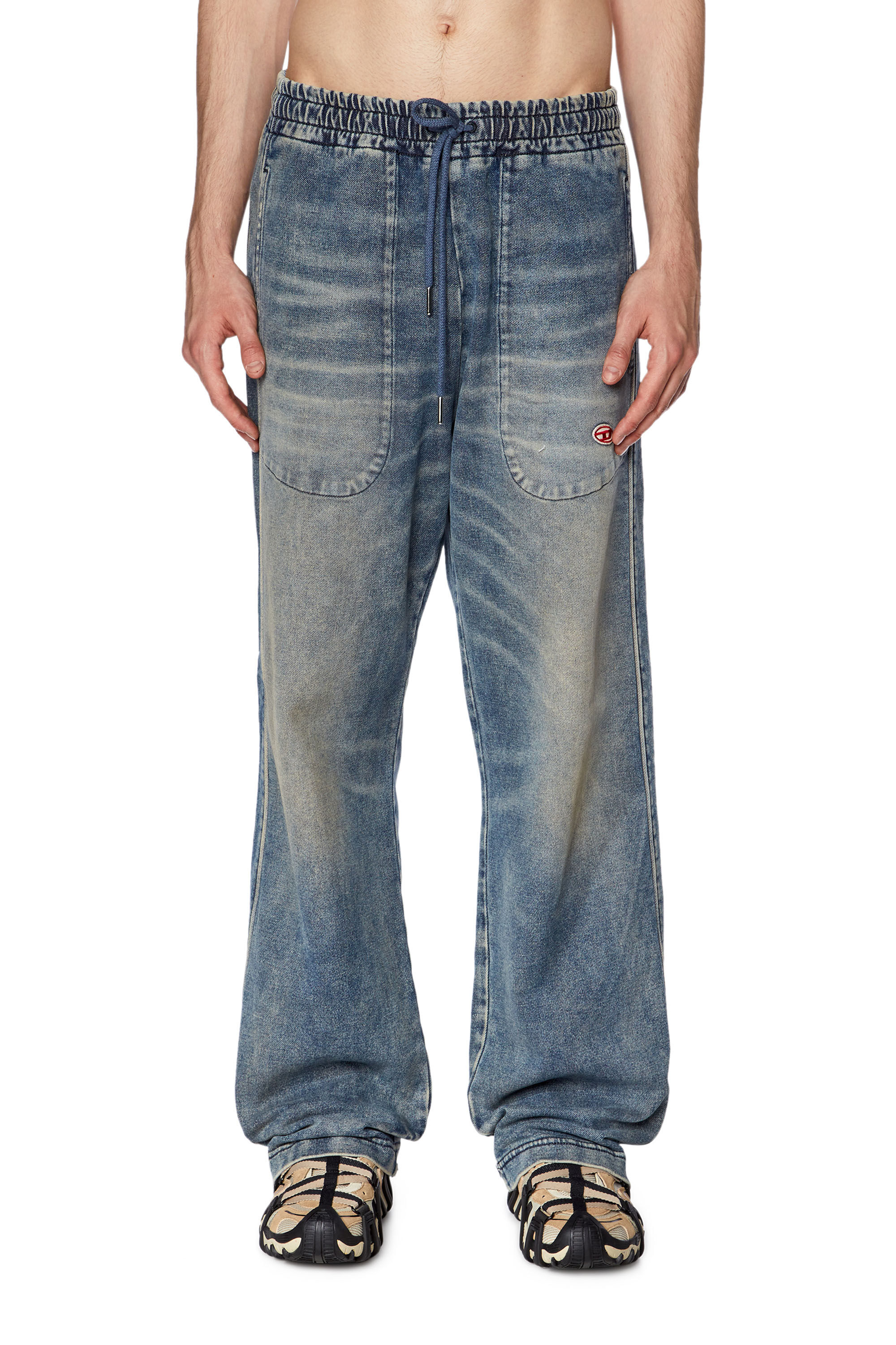 Women's Straight Jeans | Medium blue | Diesel D-Martians Track Denim