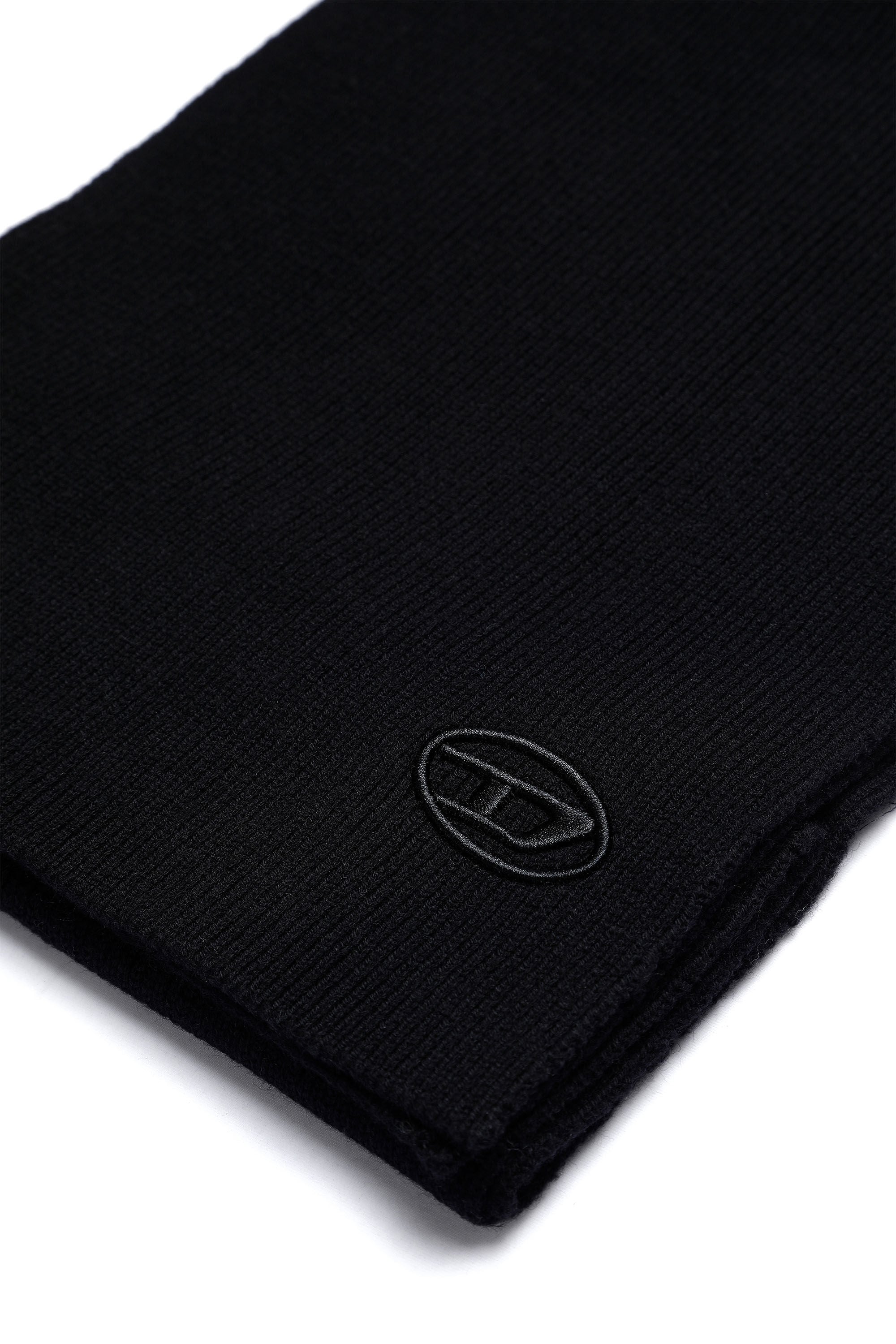 K-CODER SCARF: Ribbed wool-blend scarf | Diesel