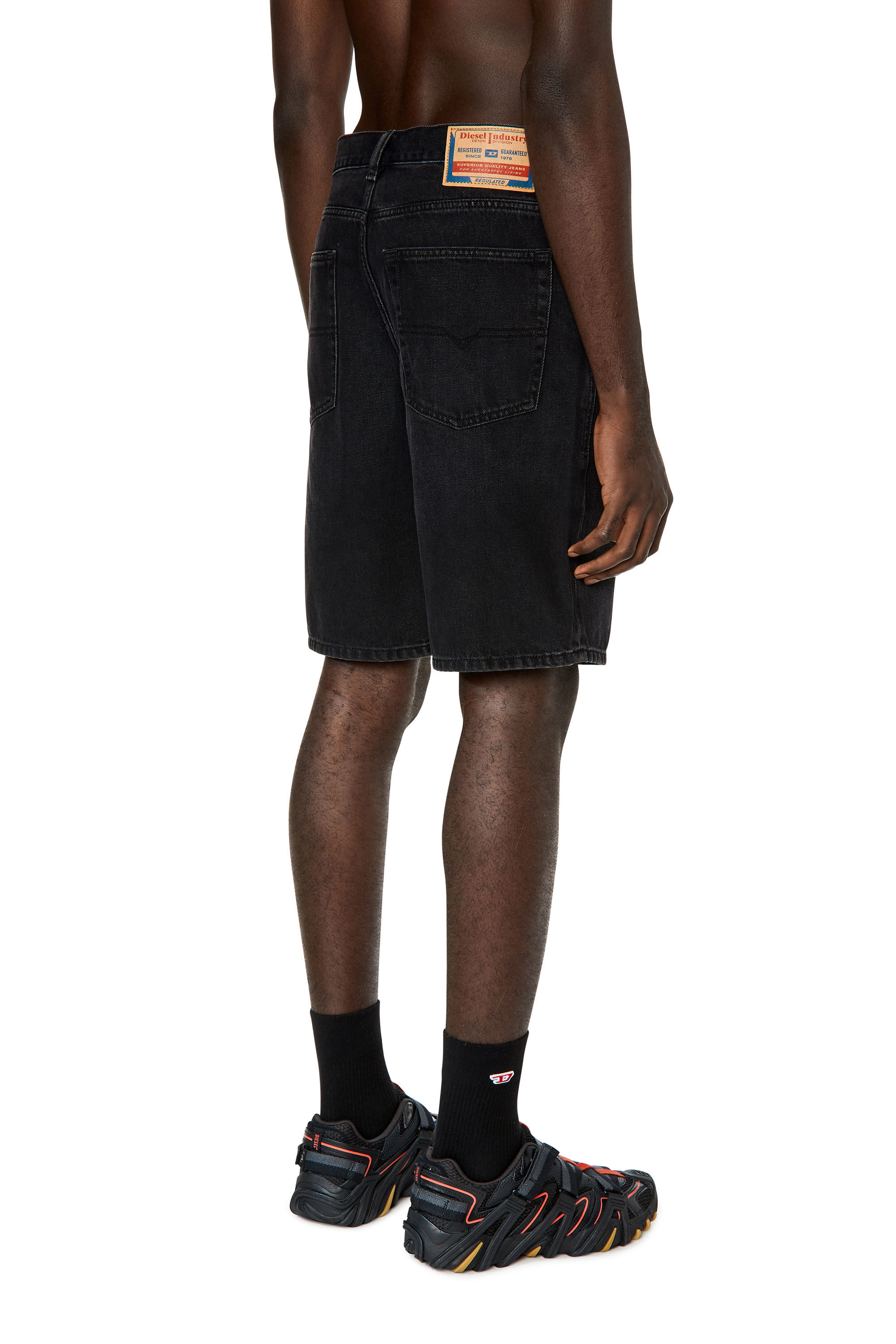 Short en store jean diesel