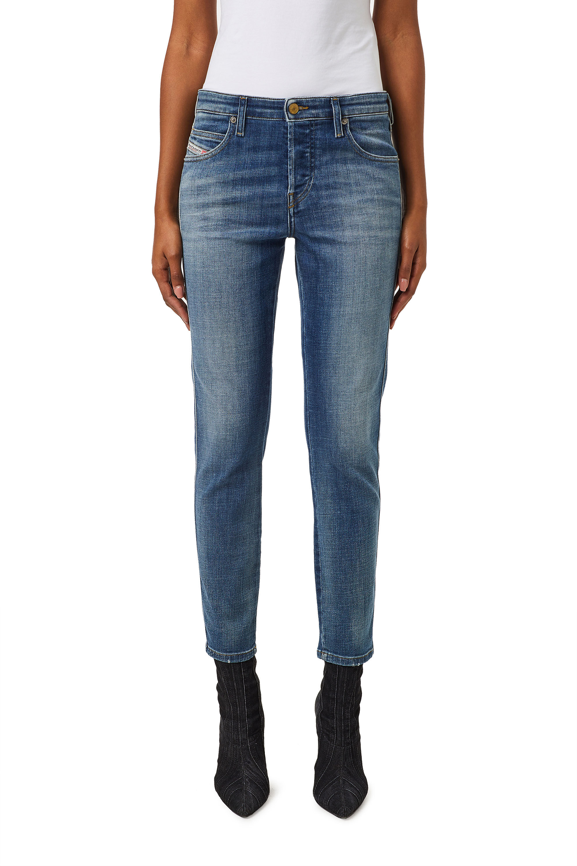 Babhila 0098Z Woman: Slim Medium blue Jeans | Diesel
