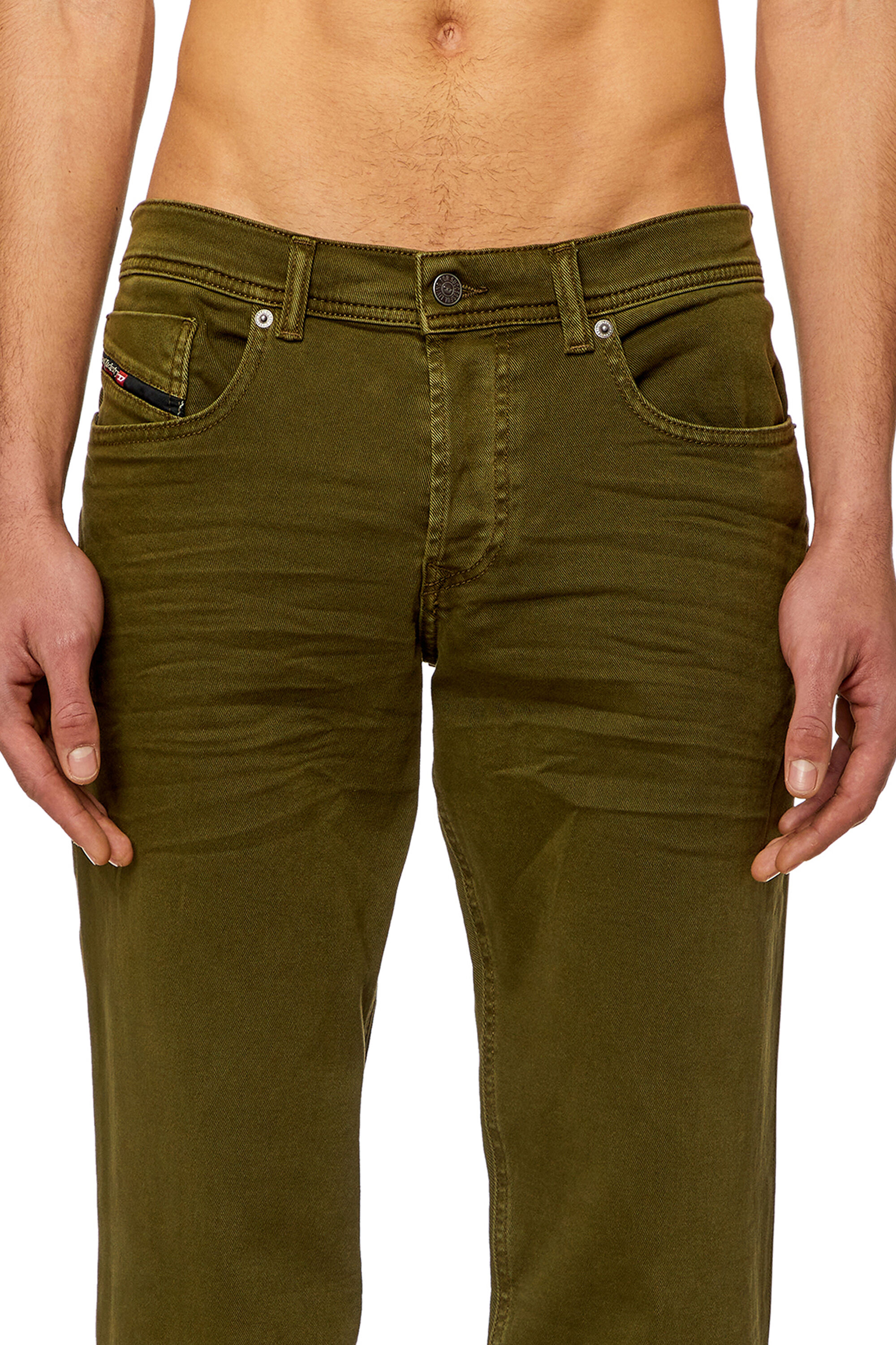 Military green jeans online