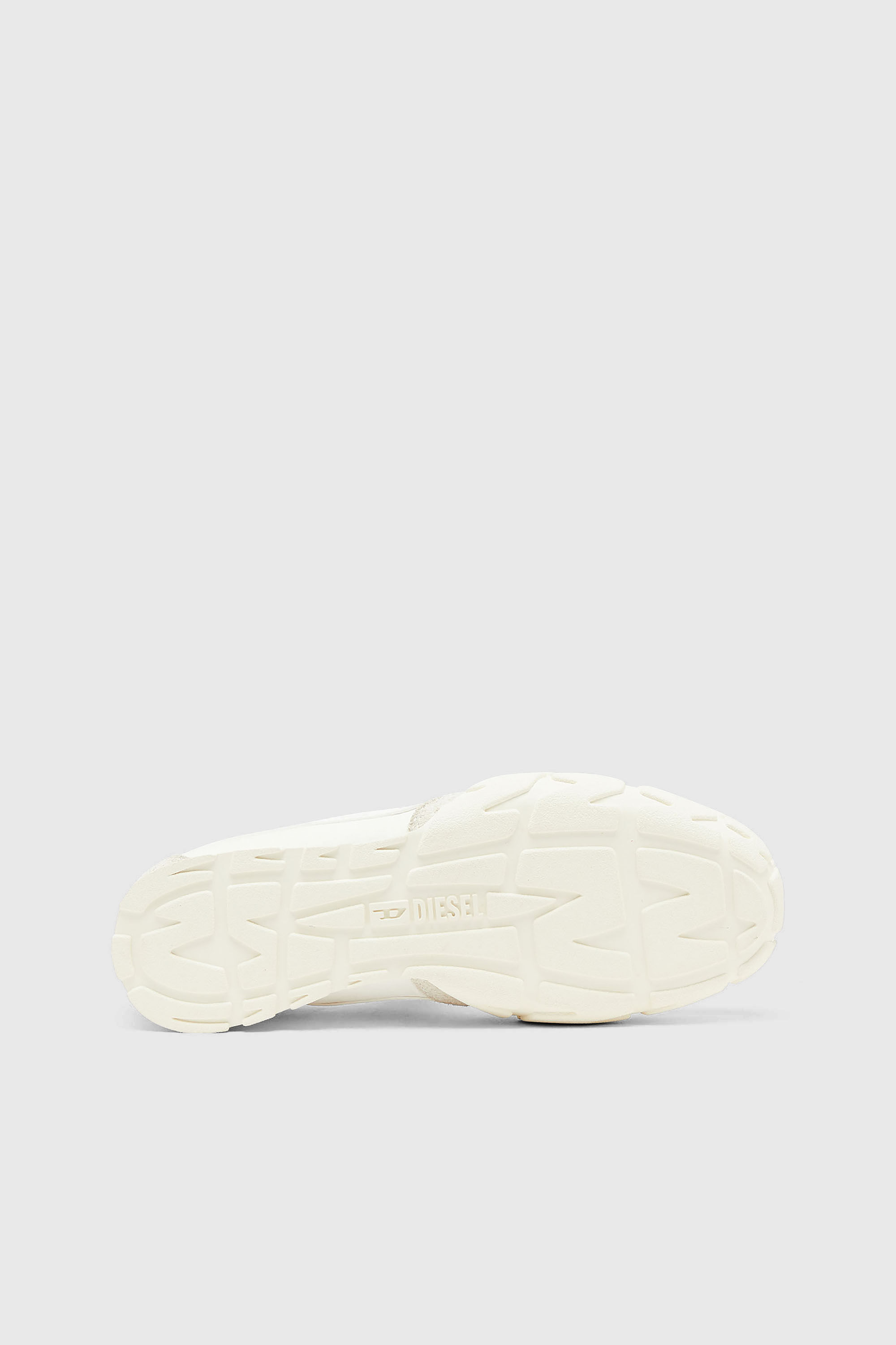 Diesel - S-PAGODHA SLIP-ON W, Woman's S-Pagodha-Tongue-free strap sneakers in ripstop in White - 5