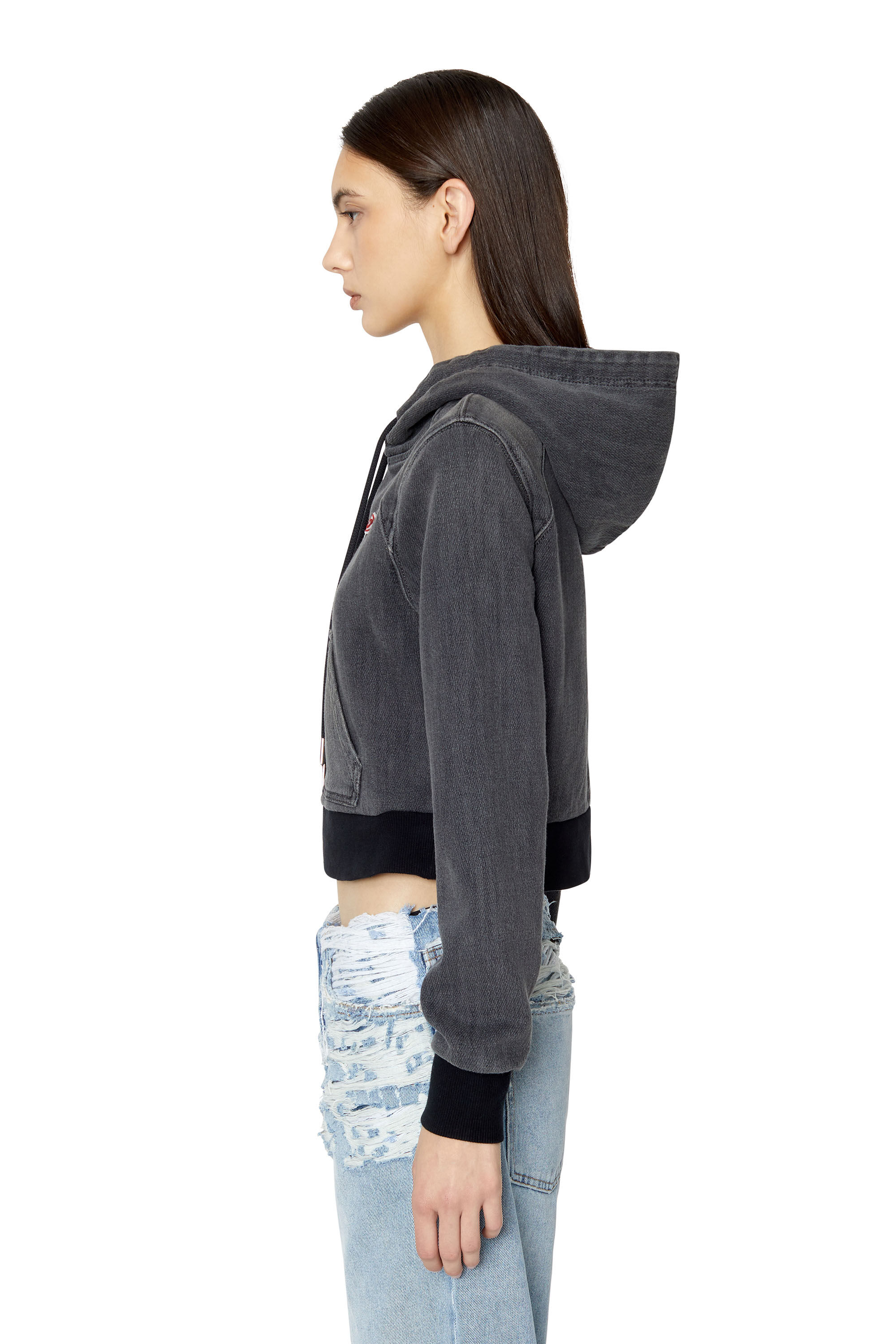 Kith women 2025 sierra cropped hoodie
