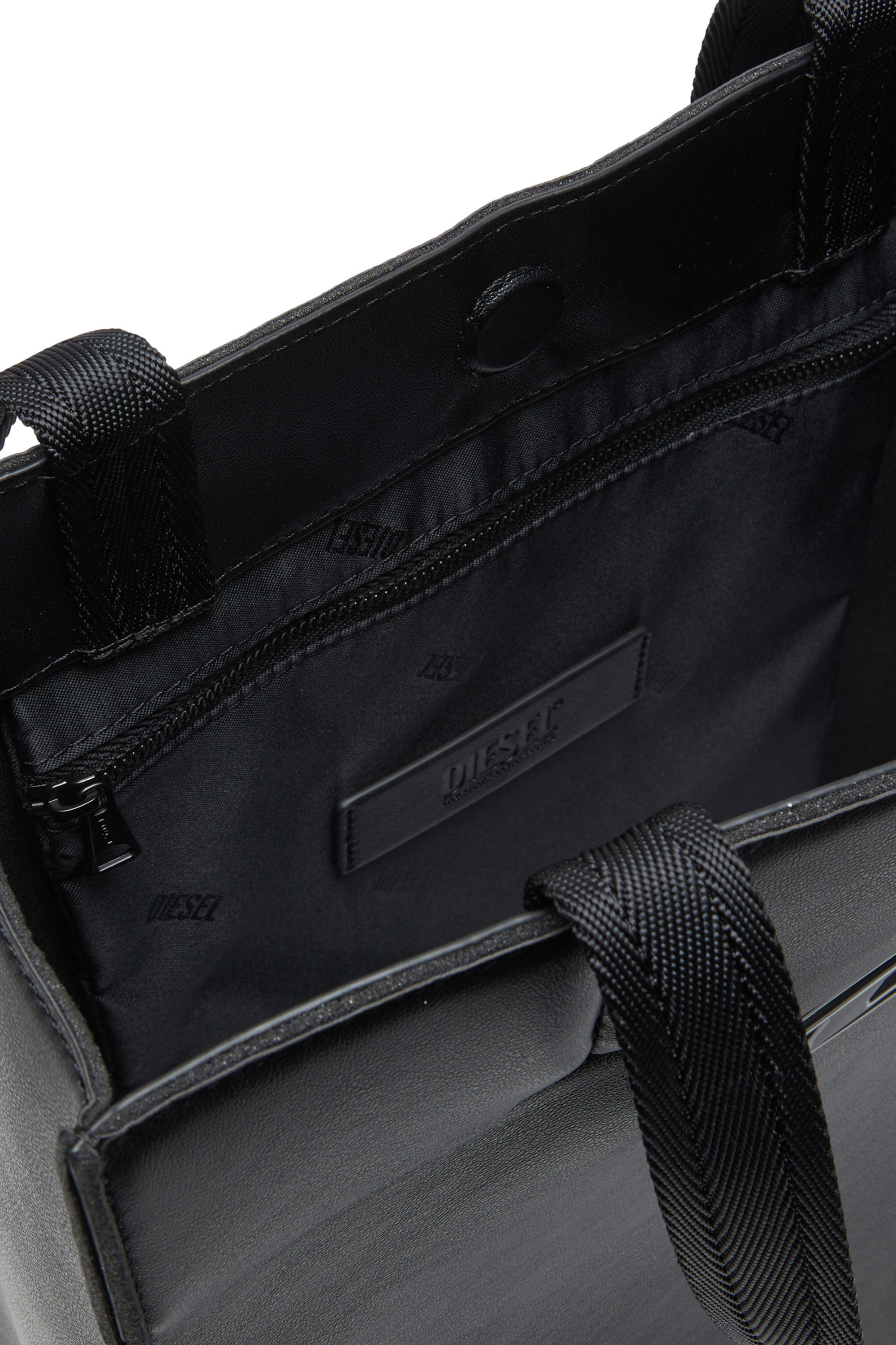 Women's Holi-D-Tote bag in bonded technical fabric | Black
