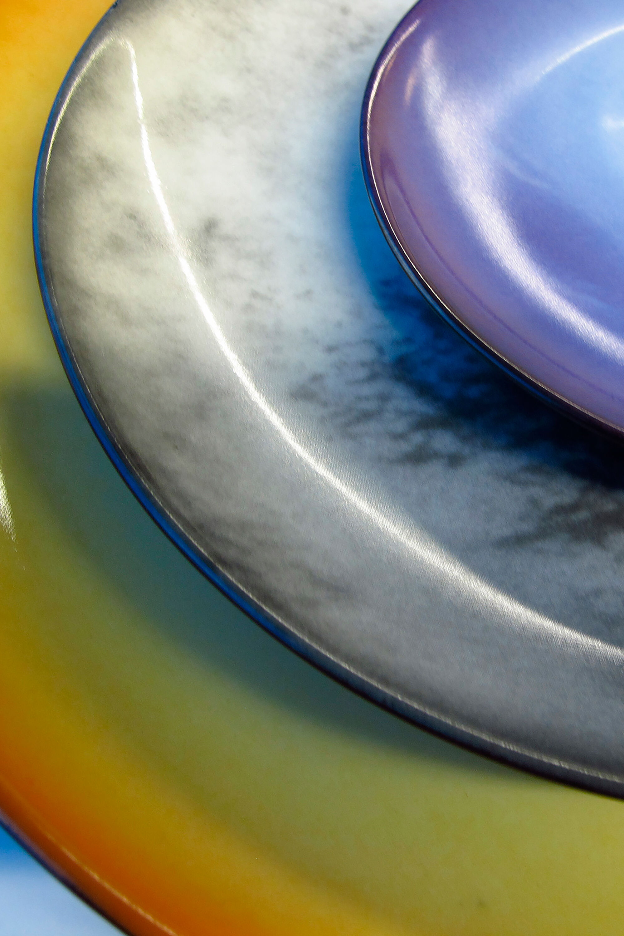 10822 COSMIC DINER: Porcelain dinner plate 