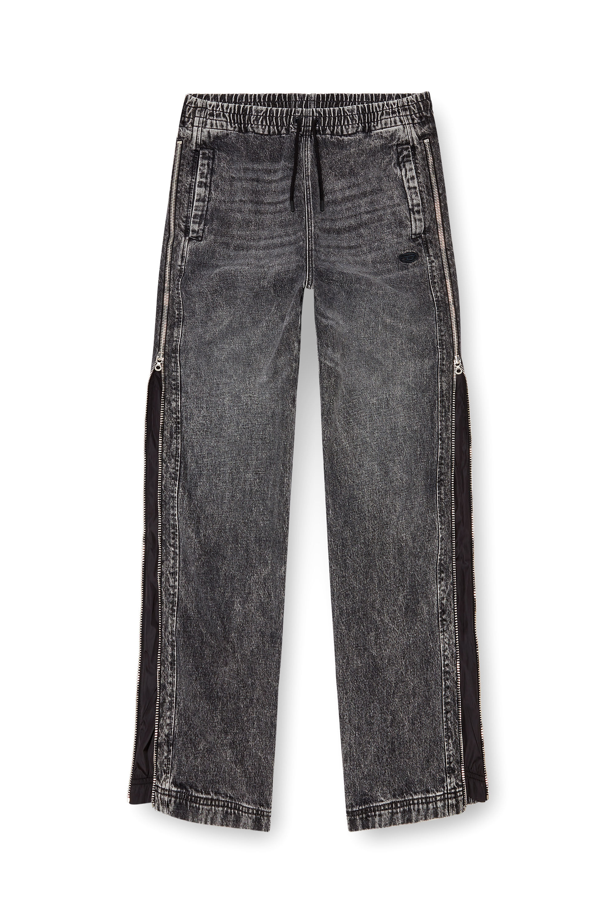 Men's Relaxed Jeans | Black/Dark grey | Diesel D-Martian