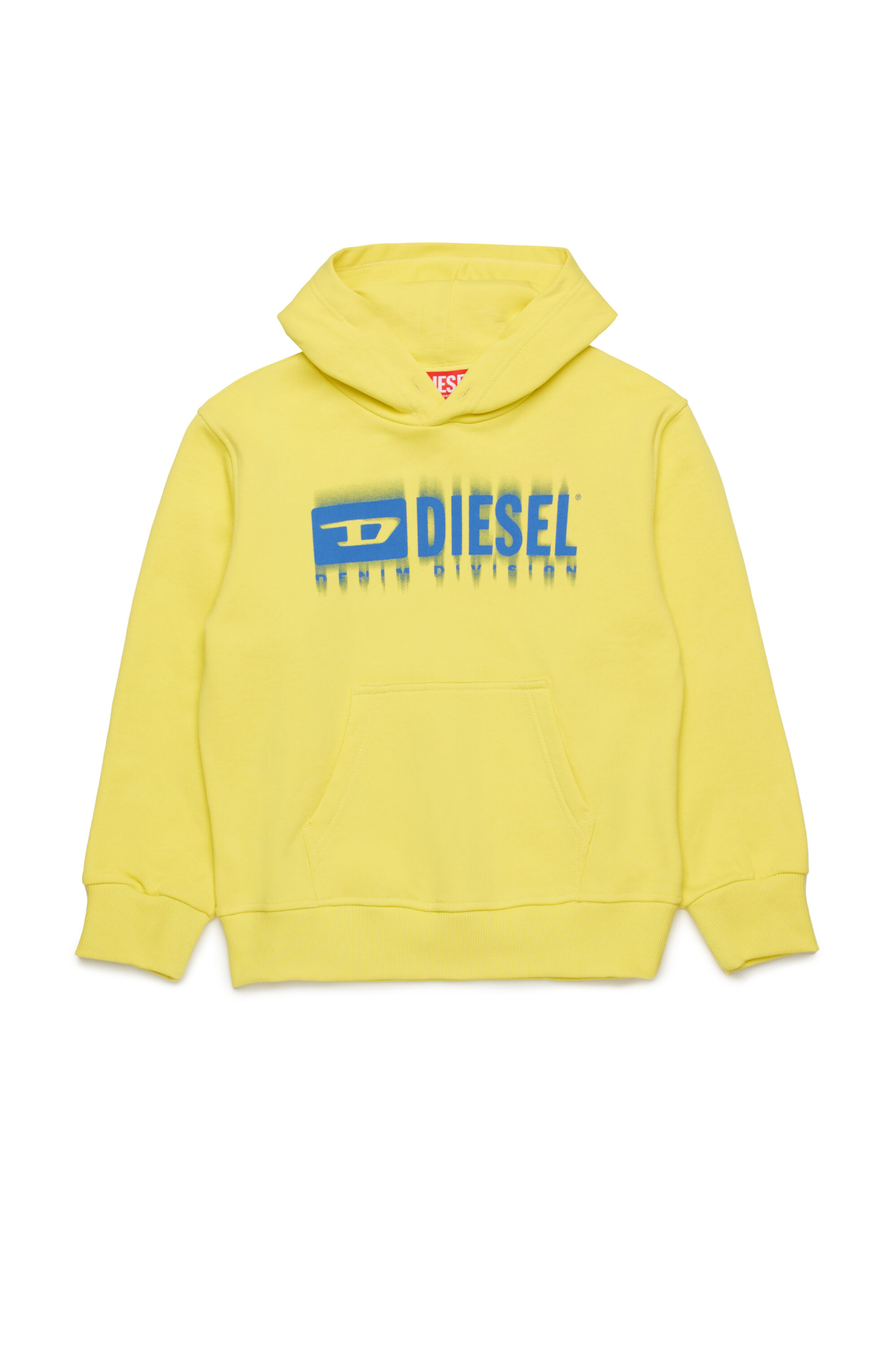 Diesel - SGINNHOODL5 OVER, Man's Hoodie with smudged logo in null - 1