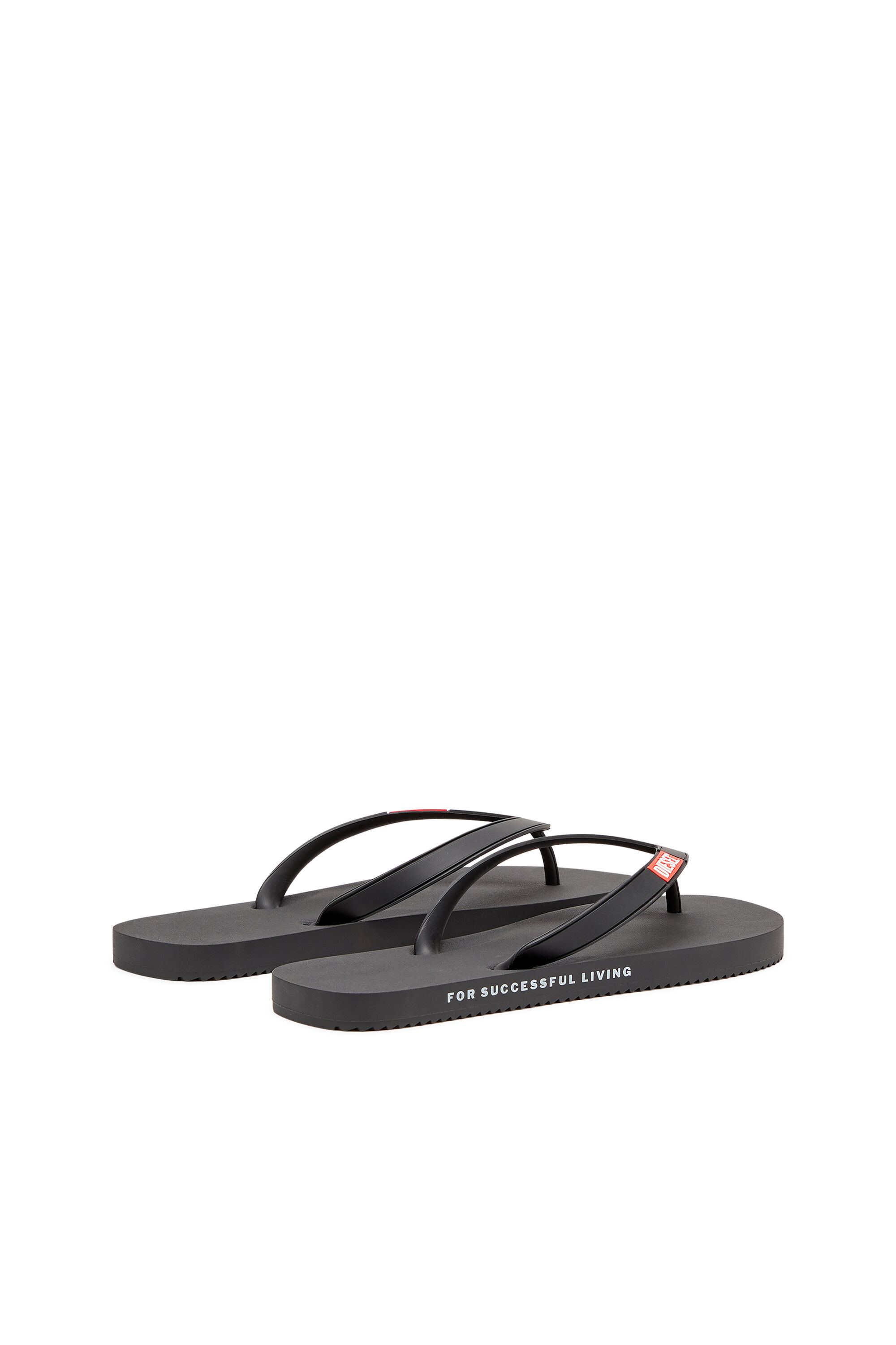 Men's Sa-Rio-Rubber flip-flops | Black | Diesel