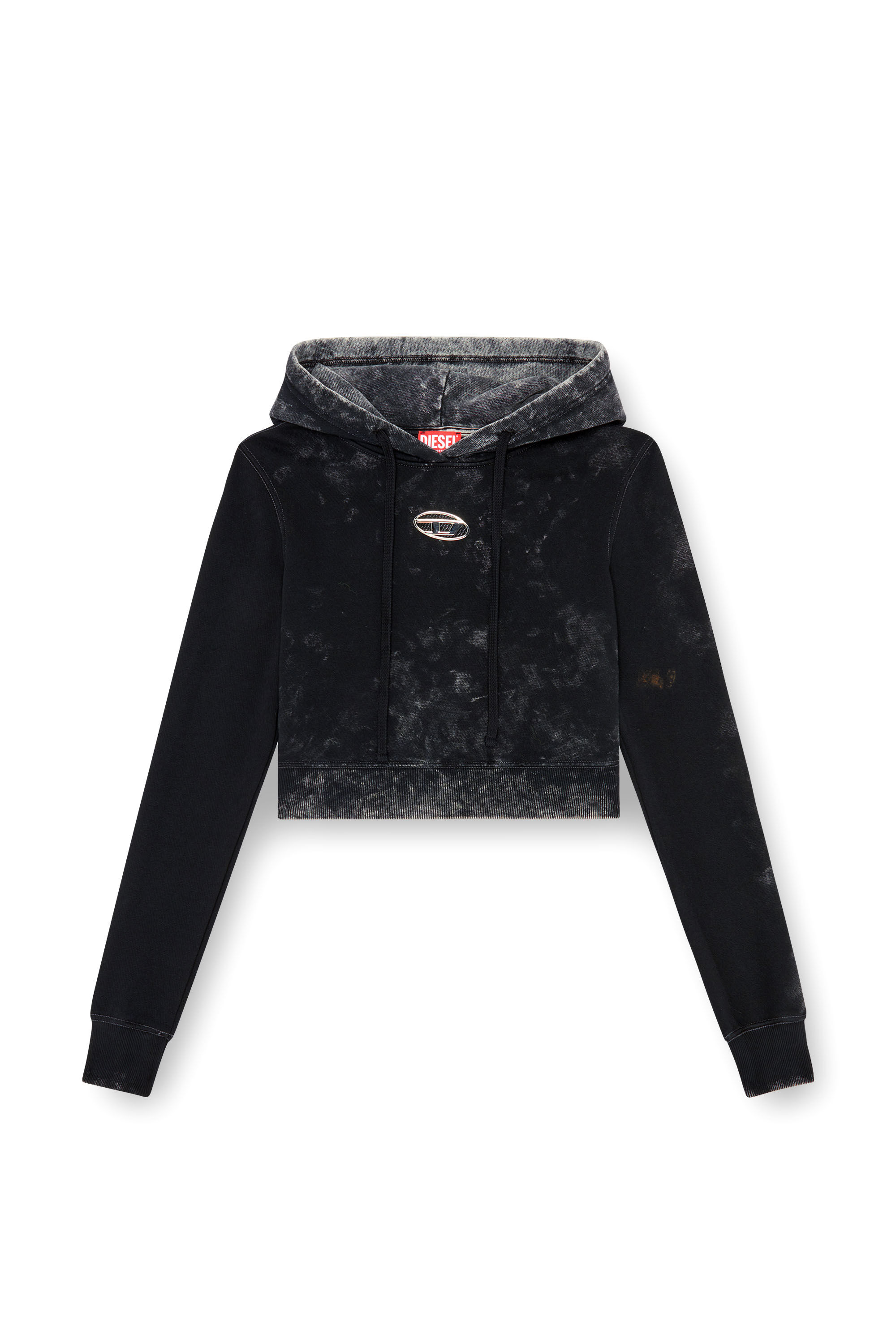 DIESEL F-Slimmy-Od クロップド スウェットシャツ (DIESEL