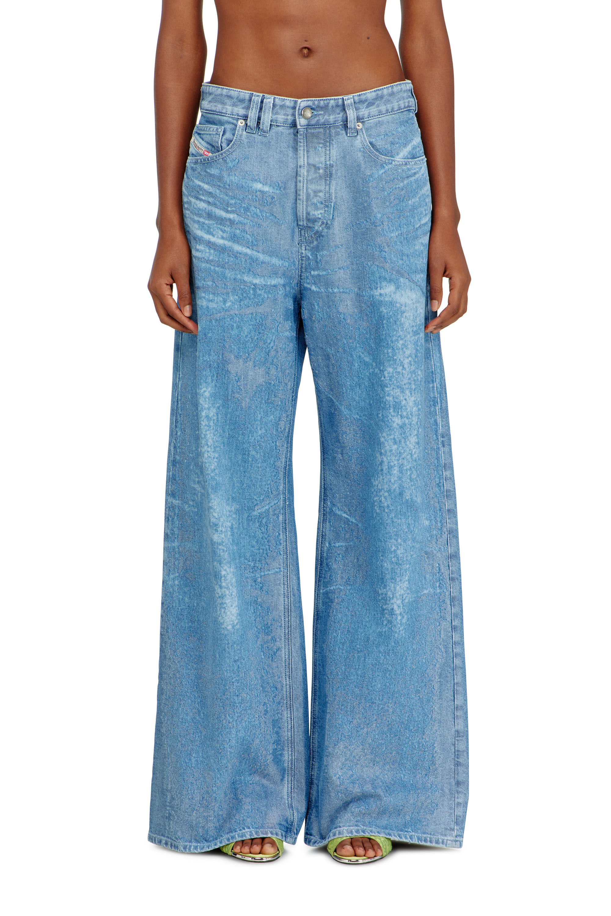 Women's Relaxed Jeans | Light Blue | Diesel 1996 D-Sire