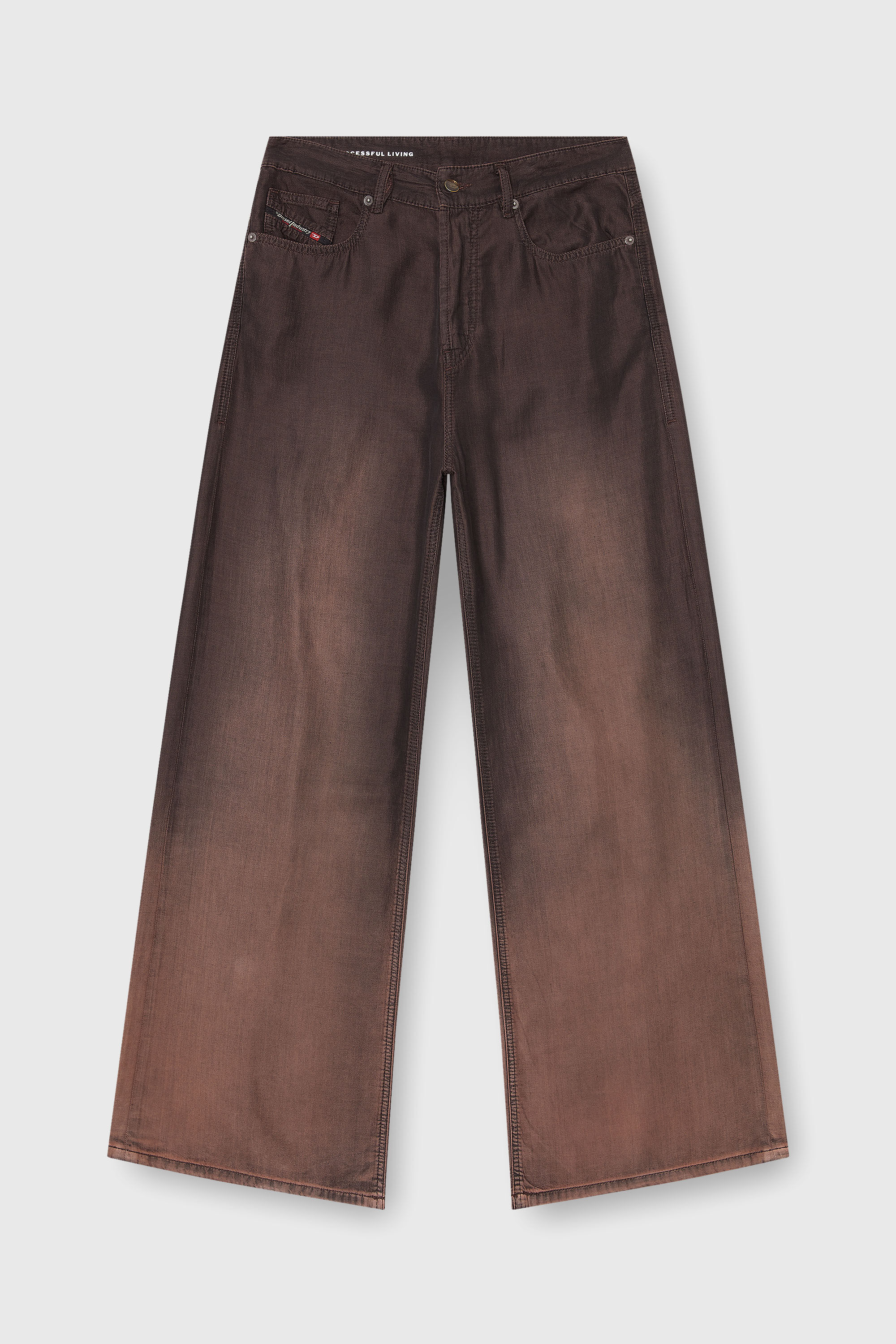 Diesel - Woman's Relaxed Jeans 1996 D-Sire 068YF, Brown - 6