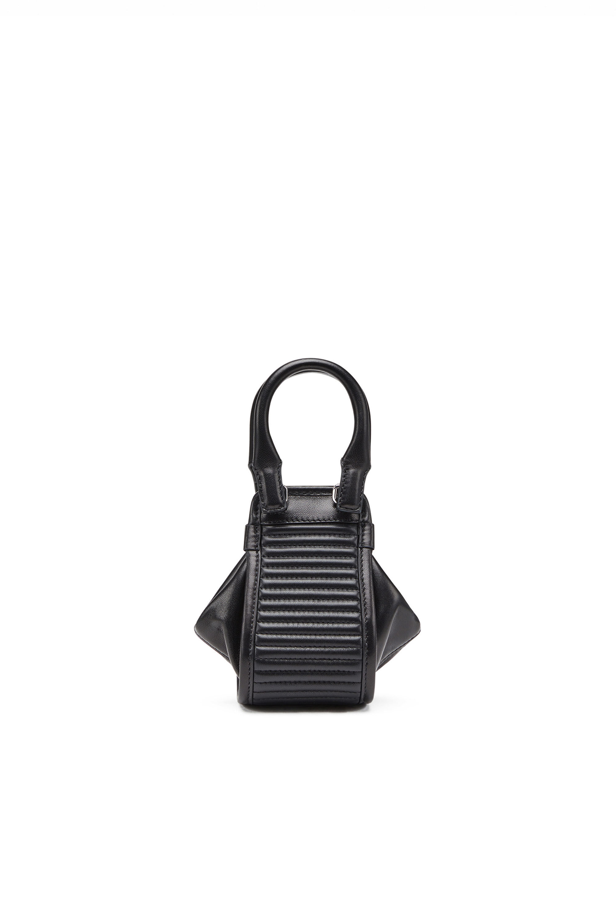 Women's D-Vina-RR XXXS - Mini bag in quilted leather | Black | Diesel