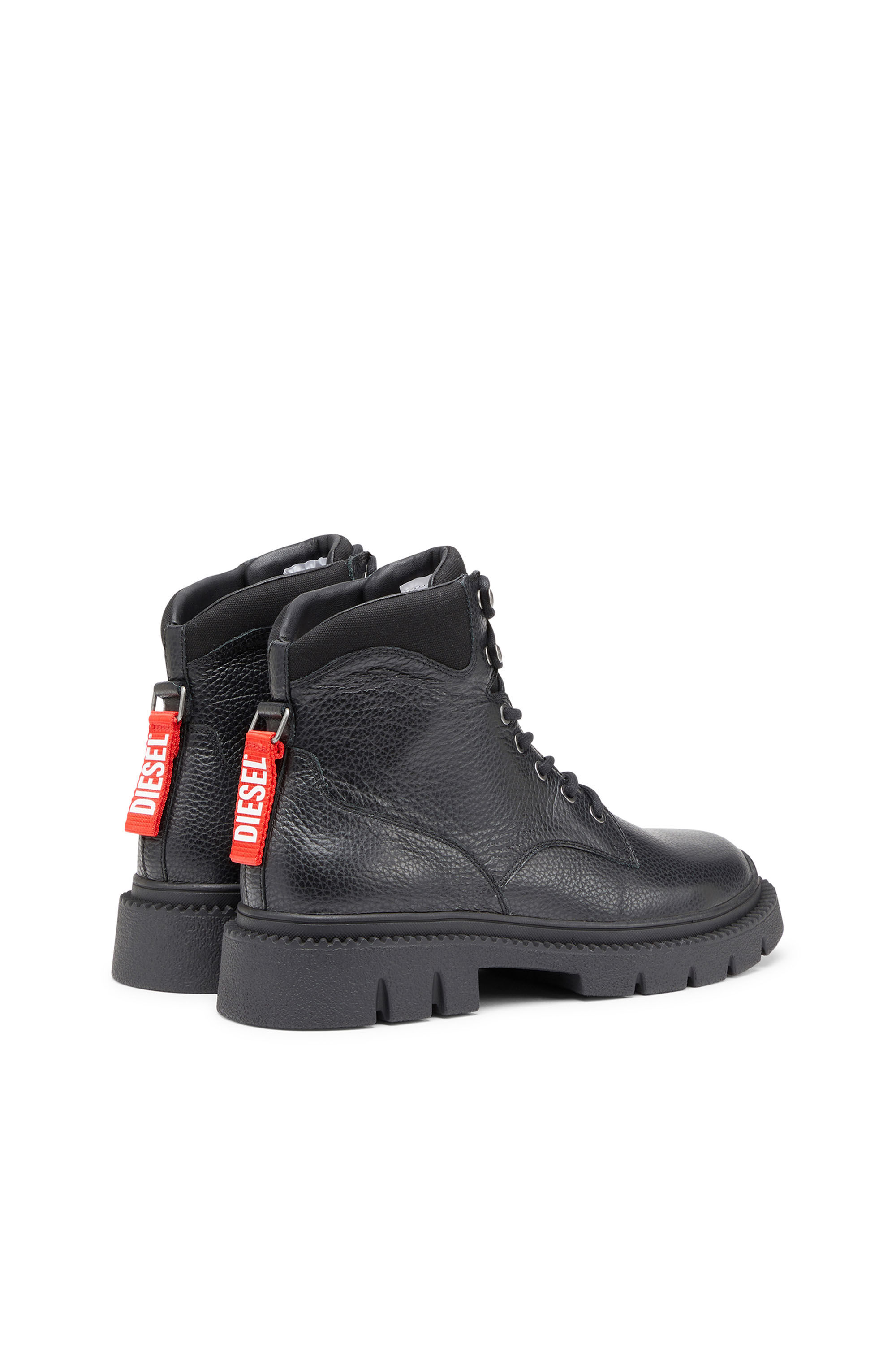 Men's D-Troit BT - Lace-up boots with Diesel tape tag | D-TROIT BT