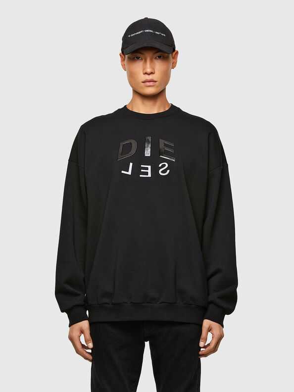 Men S Sweatshirts Hoodies Crew Neck Logo Diesel