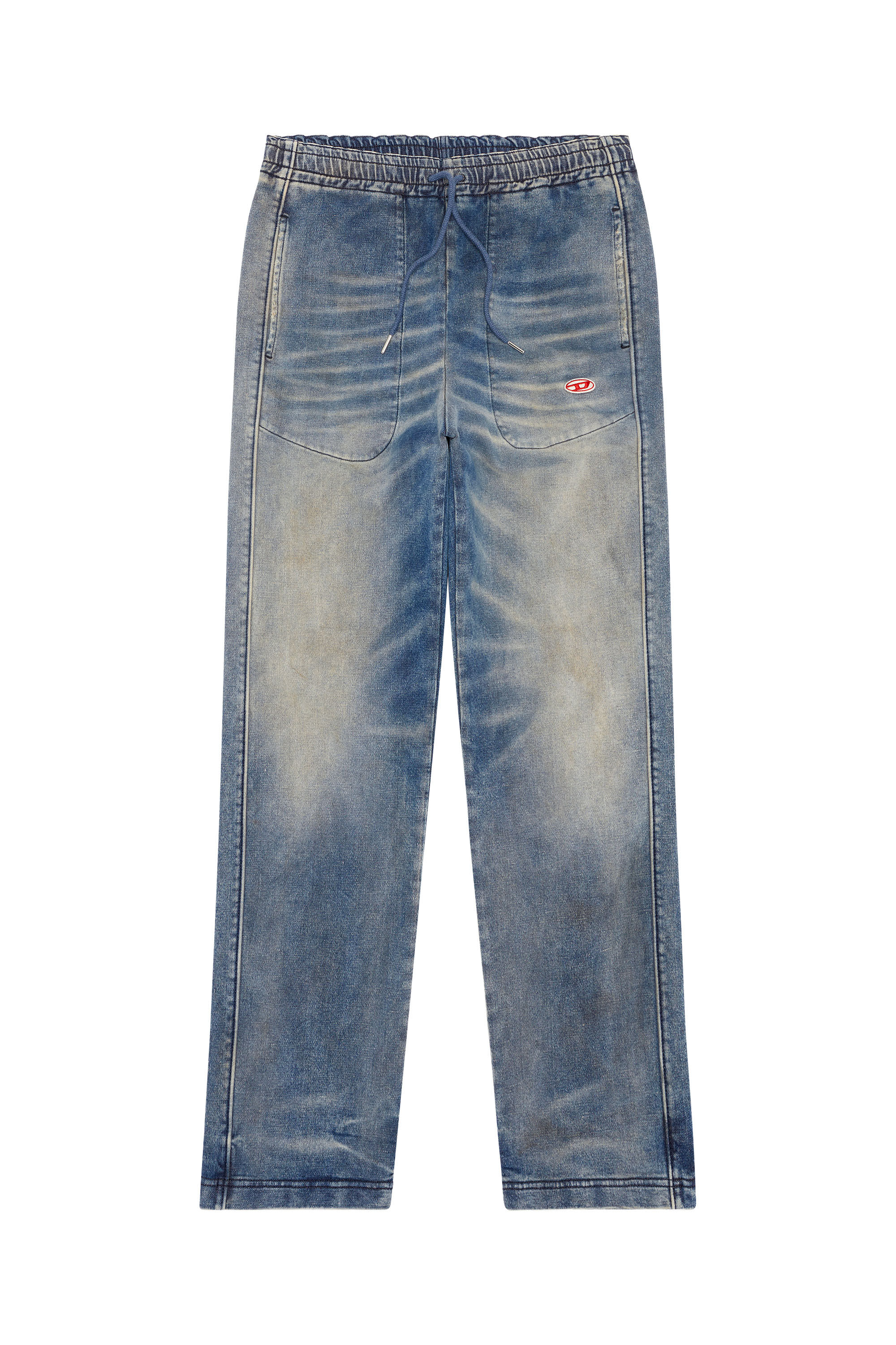 Women's Straight Jeans | Medium blue | Diesel D-Martians Track Denim