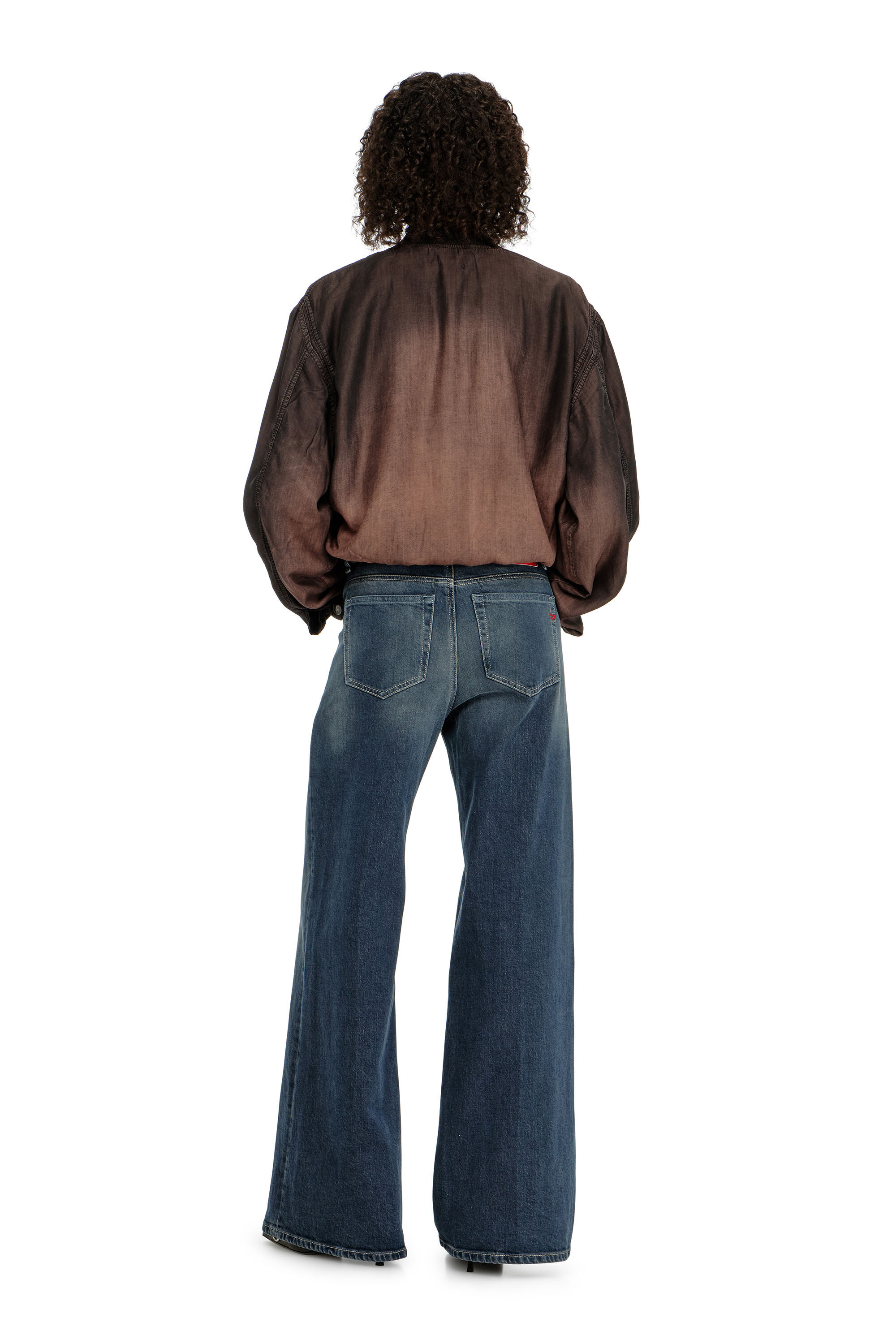 Women's Flare Jeans | Dark Blue | Diesel 1978 D-Akemi