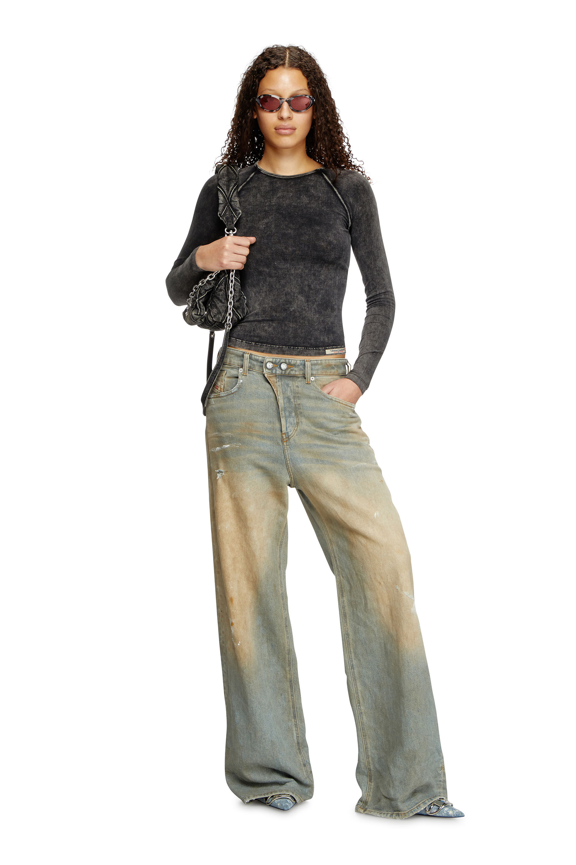 Women's Relaxed Jeans | Light Blue | Diesel 1996 D-Sire