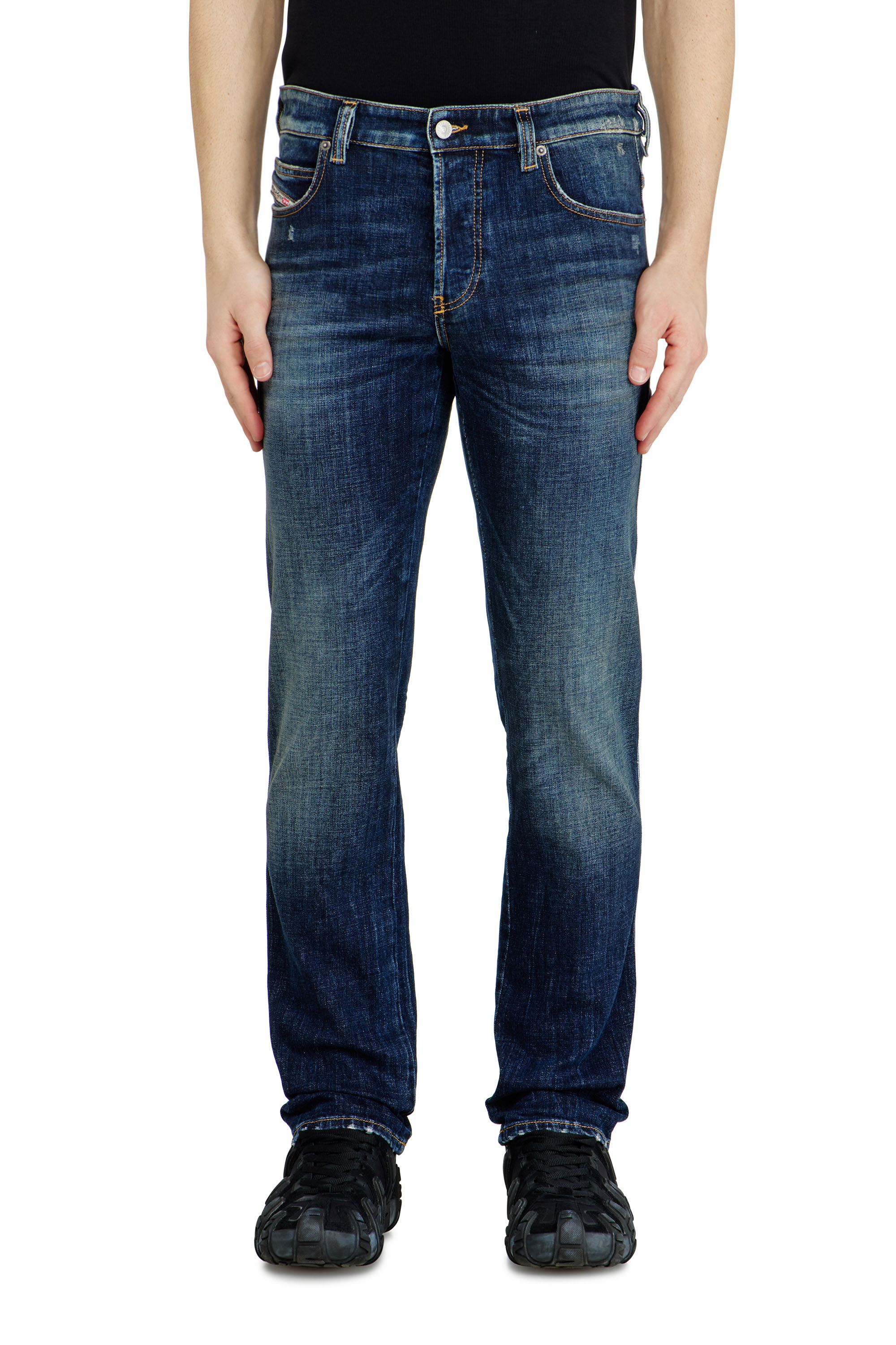 Diesel - Man's Slim Jeans 1993 D-Vyl 0ADBN, Dark Blue - 4