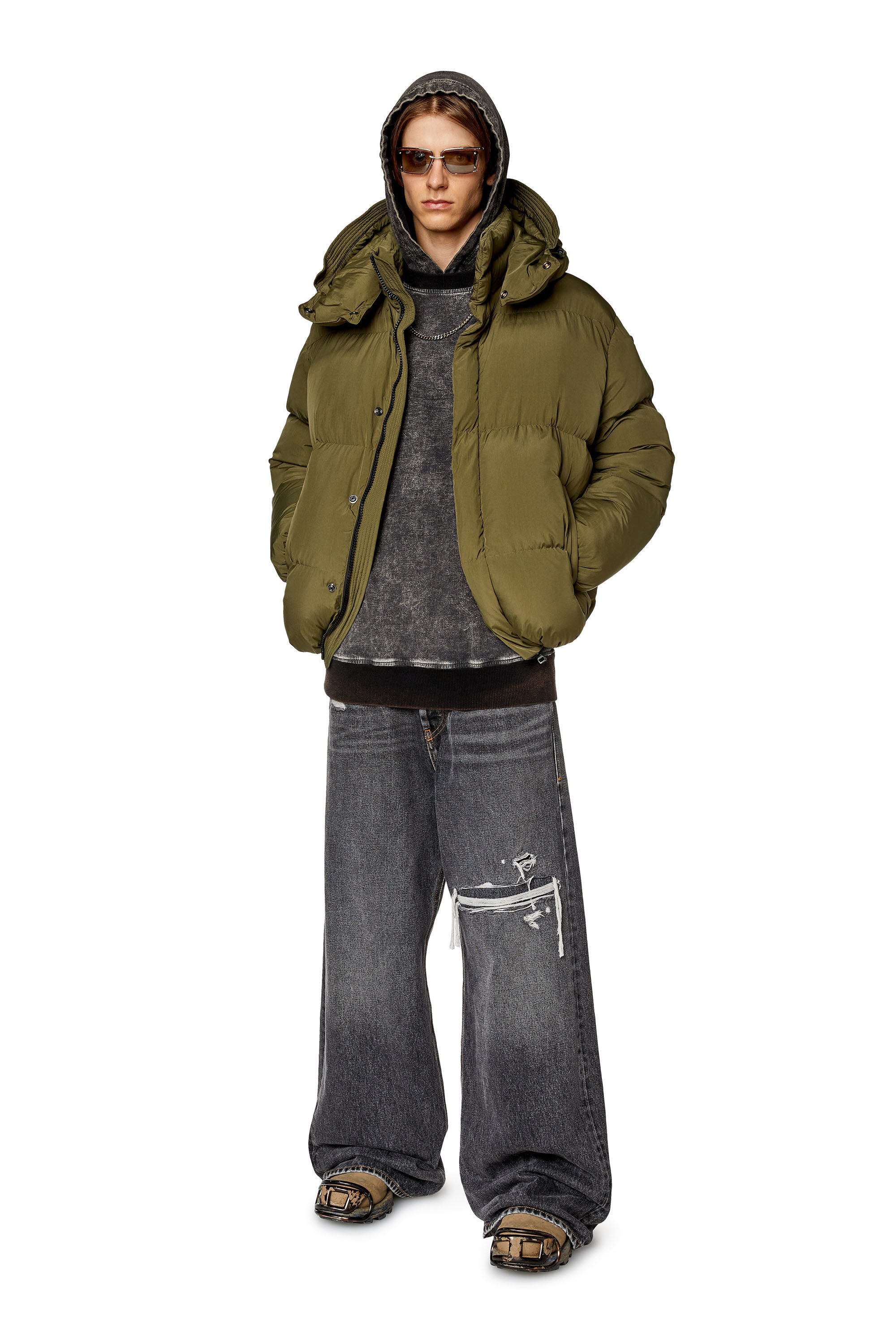 Diesel down jacket men's discount