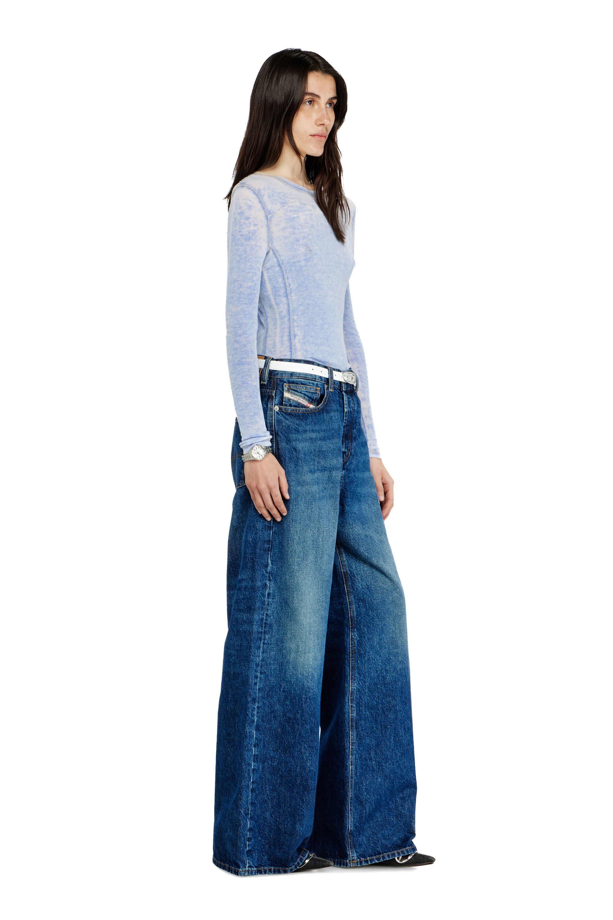 Women's Relaxed Jeans | Low Waist 1996 D-Sire | Dark Blue | Diesel TR