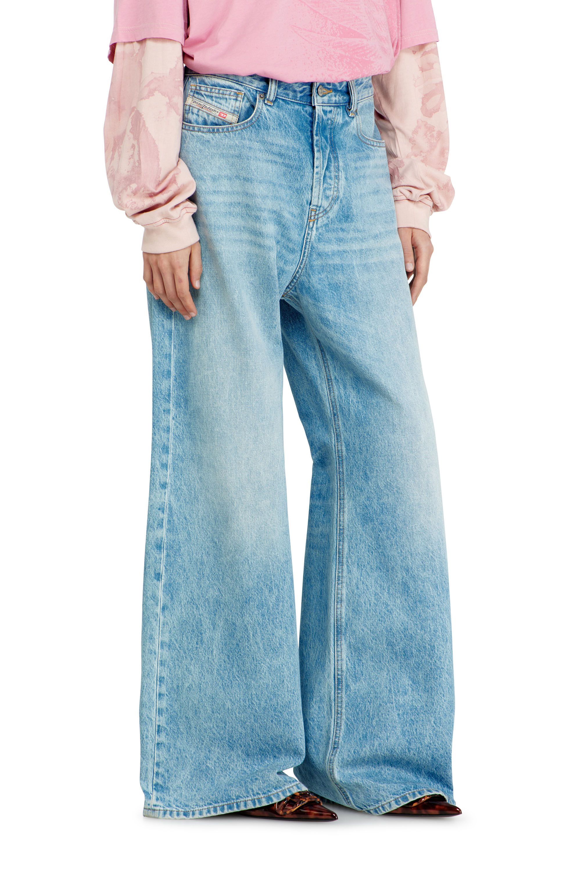 Women's Relaxed Jeans | Light blue | Diesel 1996 D-Sire