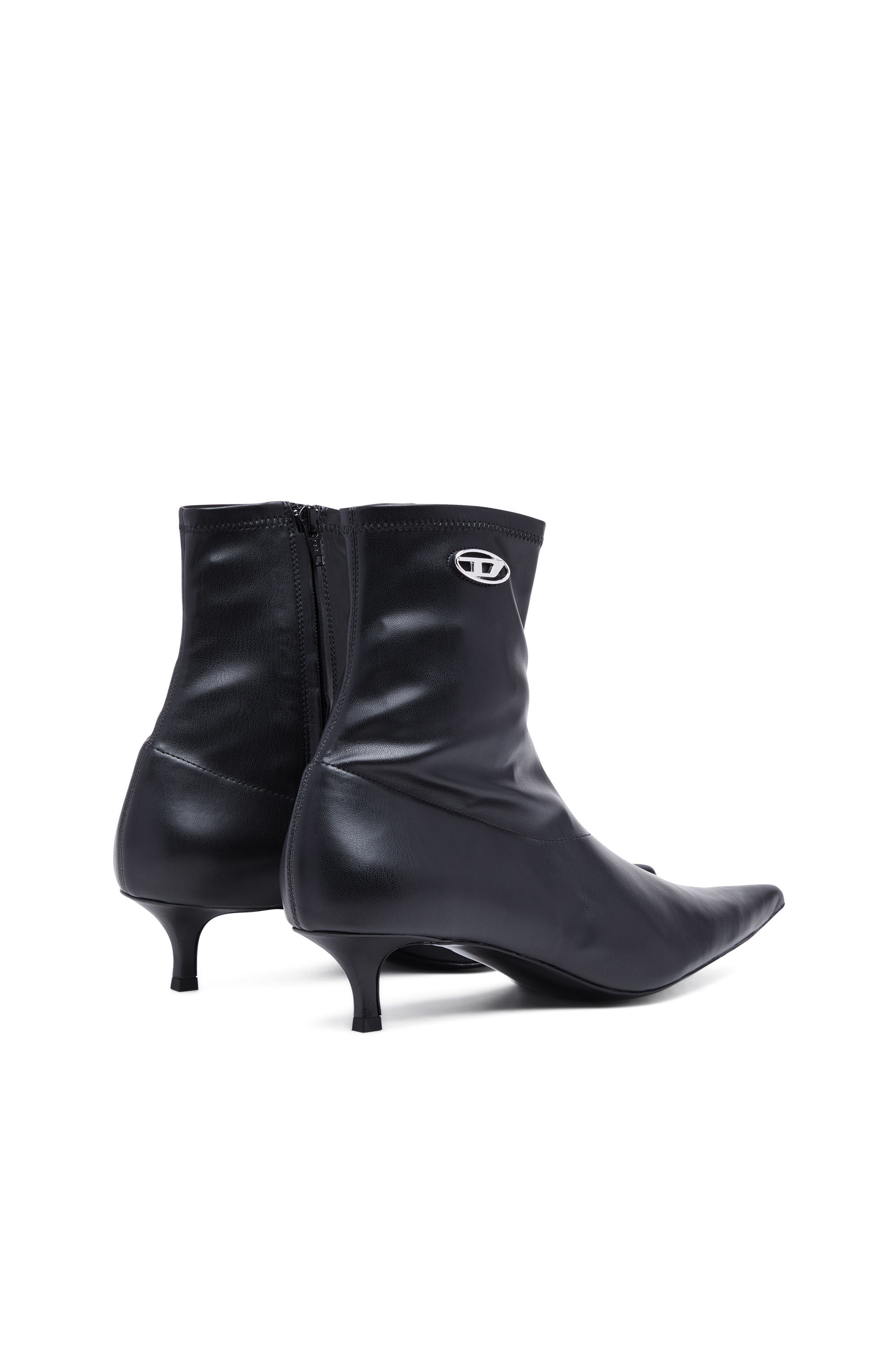 Kitten heel ankle sales boots