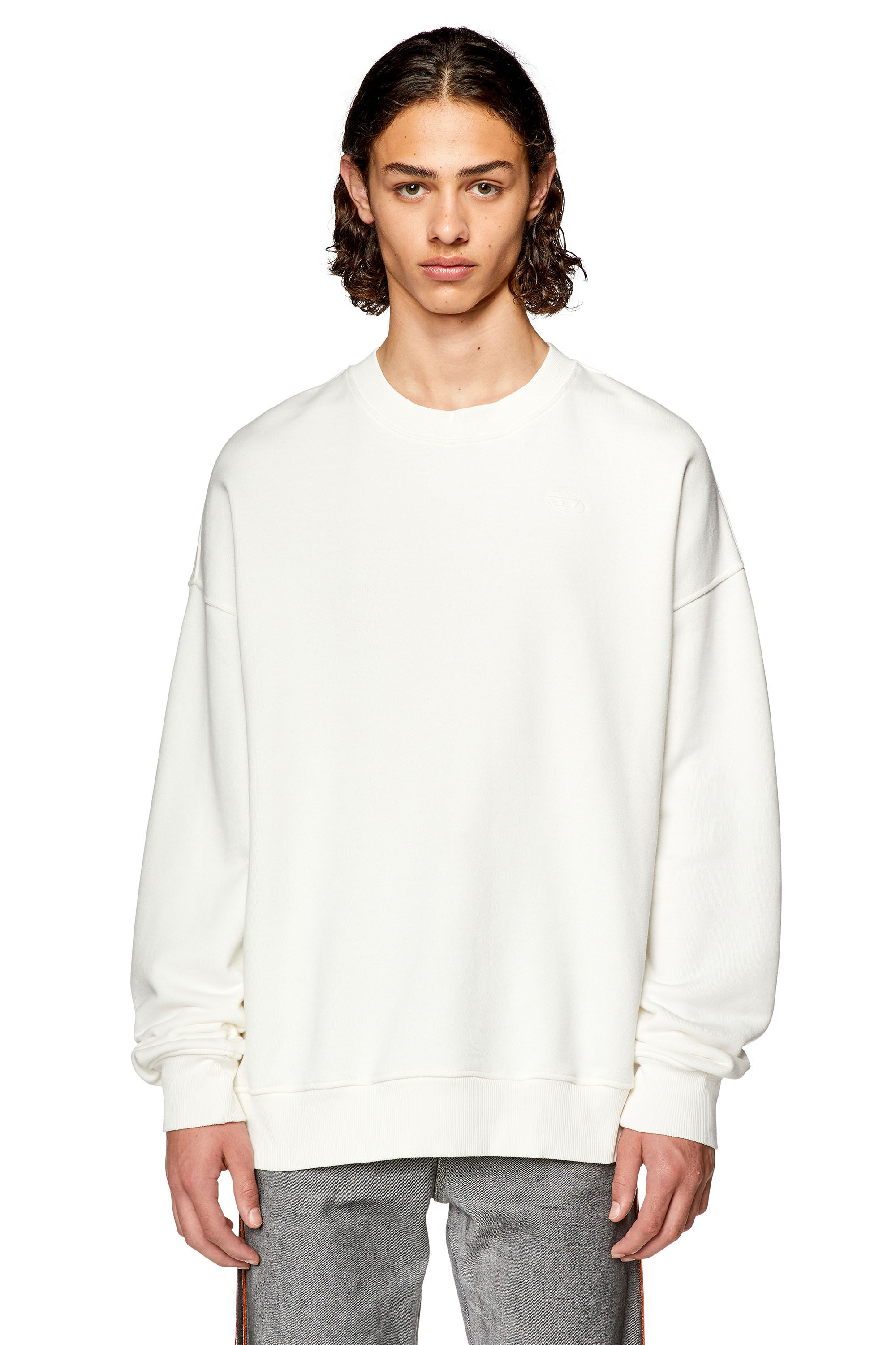 Shredded sweatshirt clearance