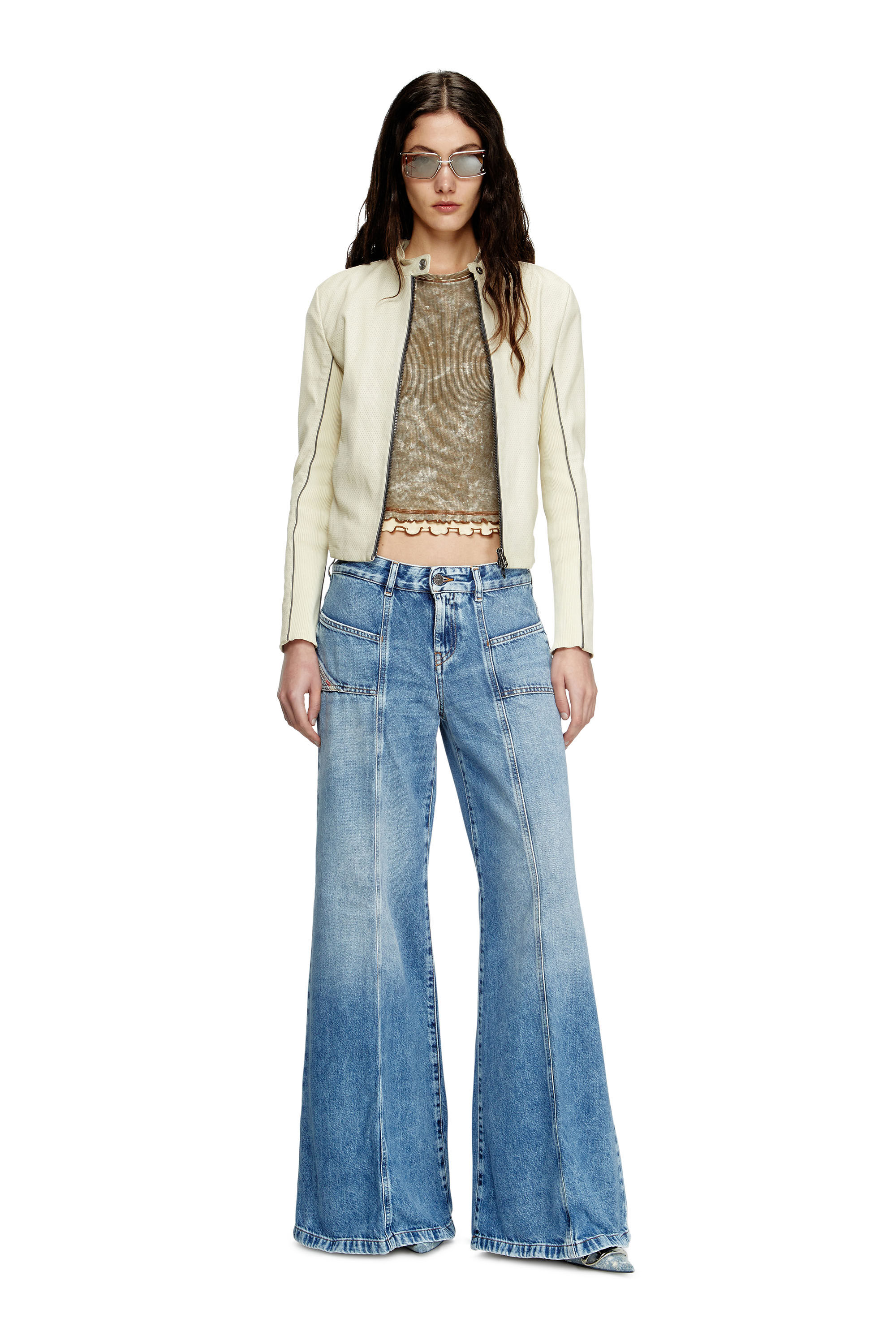 Women's Flare Jeans | Medium blue | Diesel D-Akii
