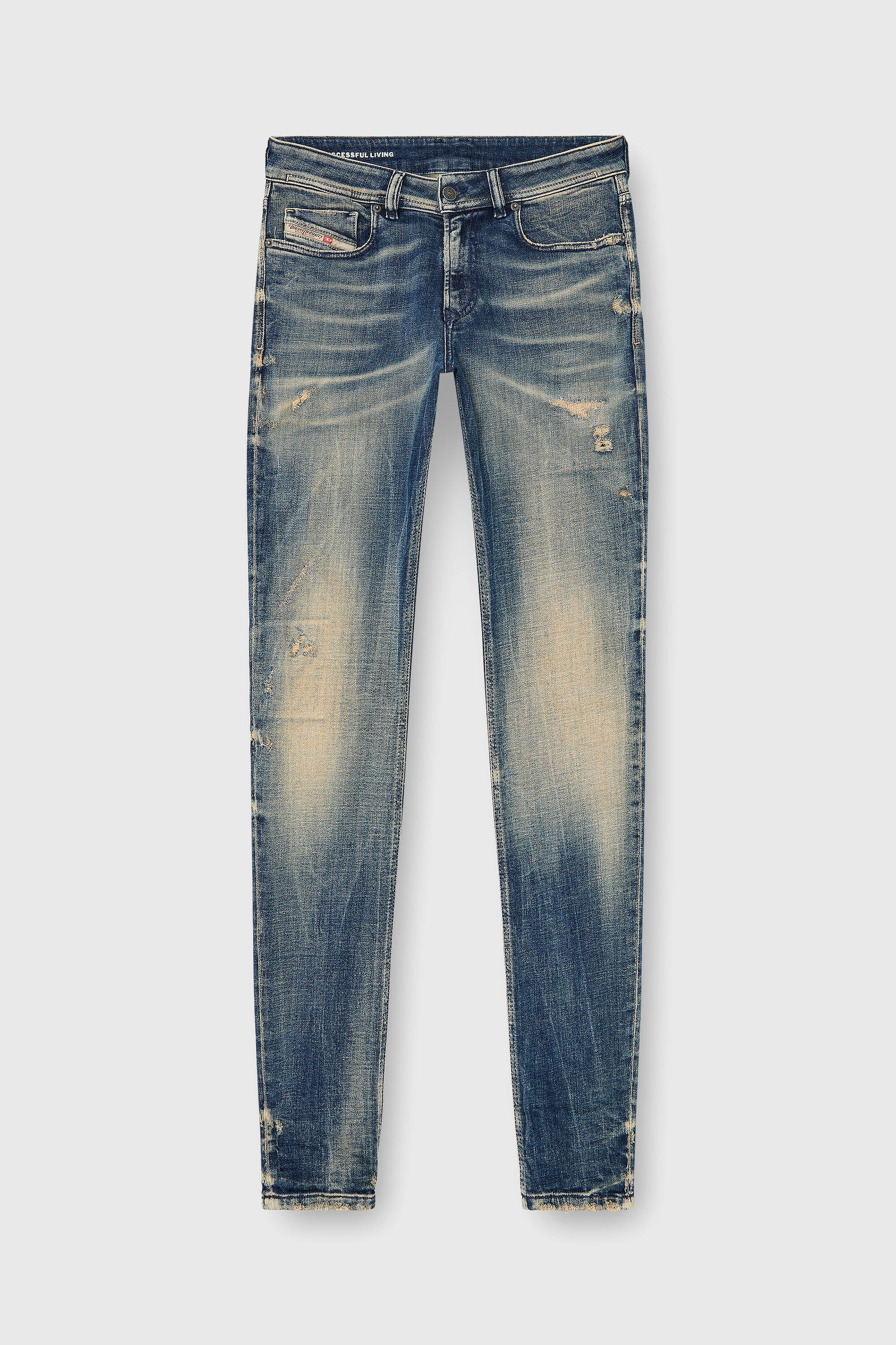 Men's Skinny Jeans | Low Waist 1979 SleenkerDark Blue | Diesel TR