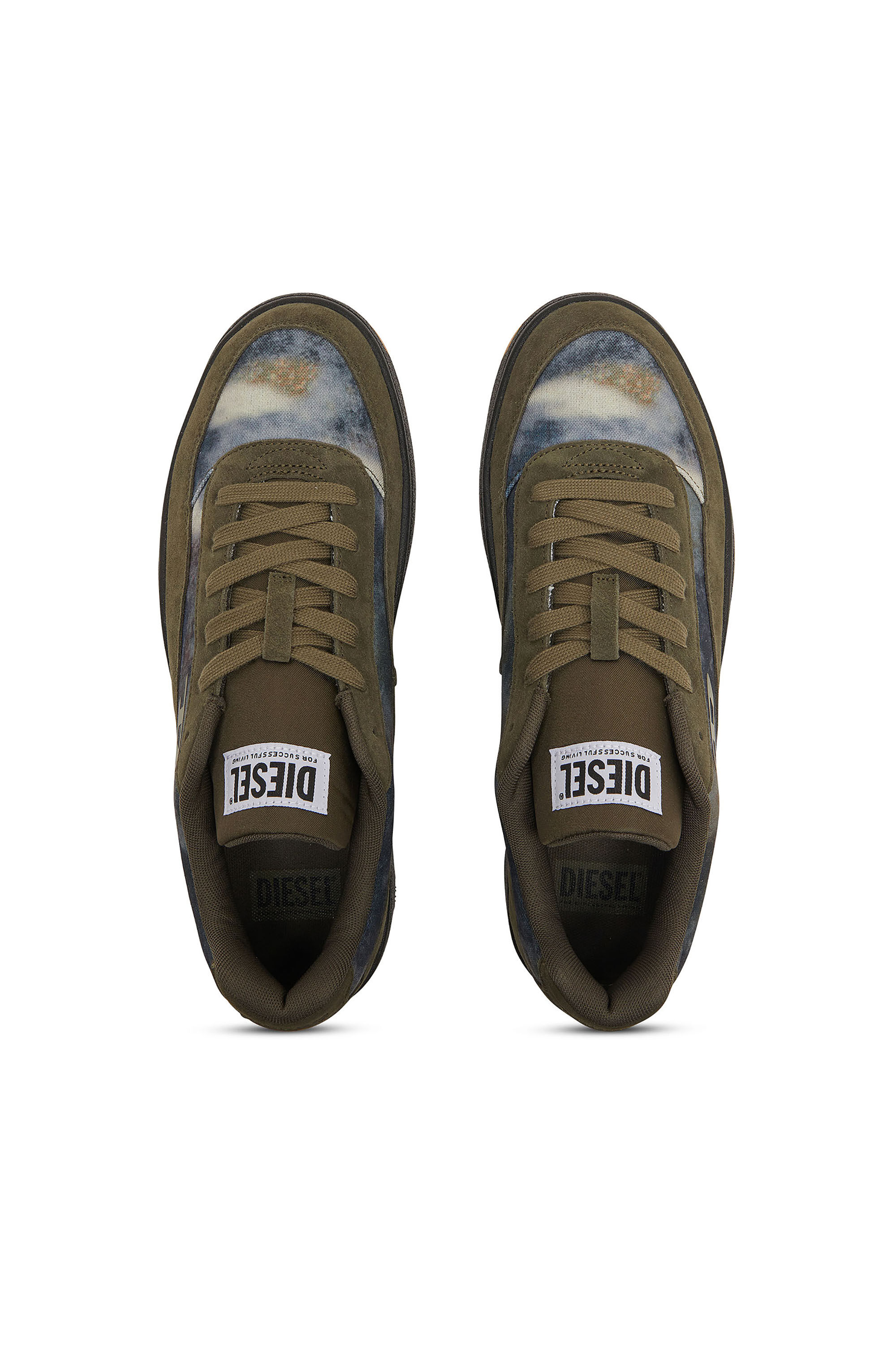 靴 DIESEL Men's S-Tracker-D-Sneaker low top | Multicolor | Diesel