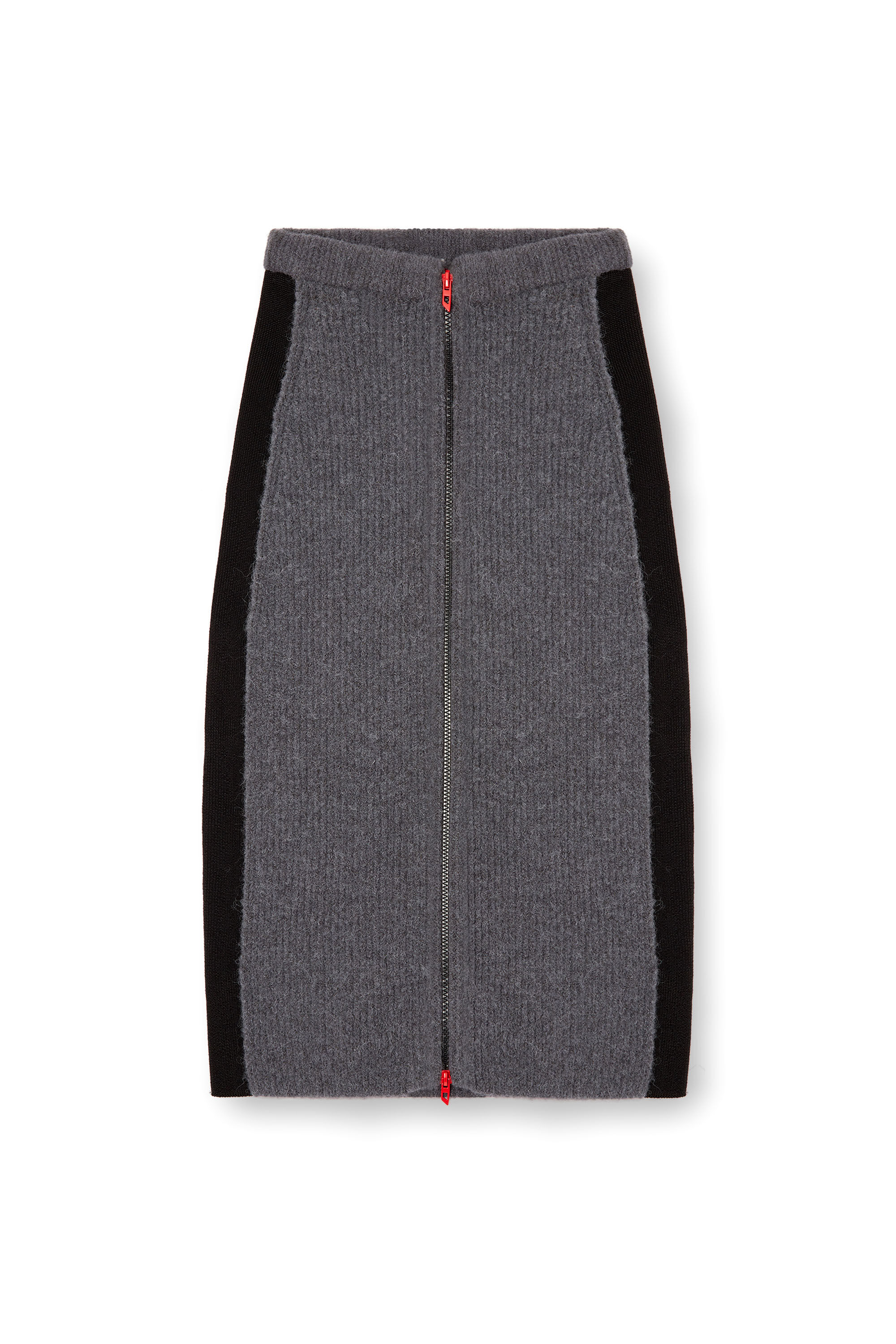 ライオン　タグ付き未使用　KNIT SKIRT34 Lydia Skirt - Black Mohair | Miista