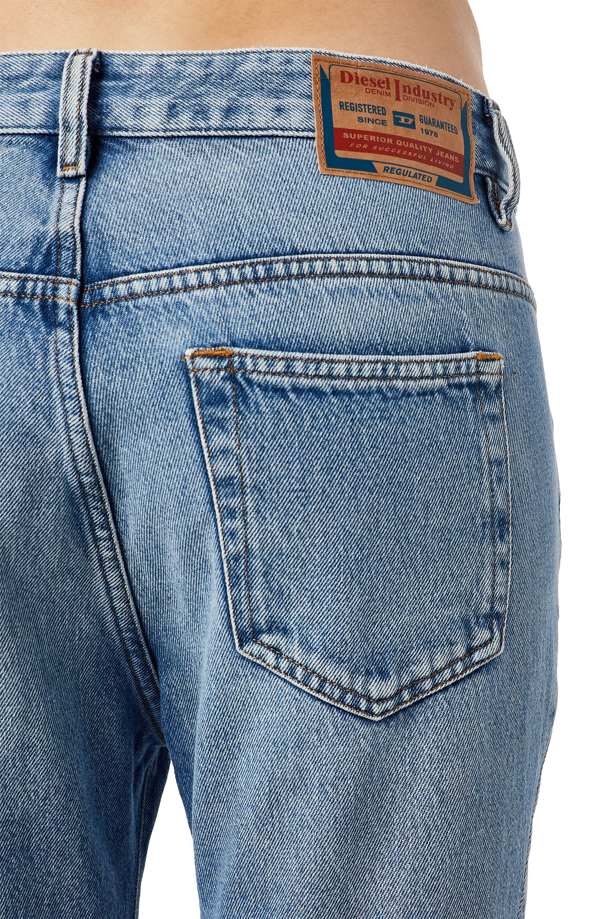 Women Medium blue Boyfriend Slouchy Jeans: Fayza 09C16 | Diesel