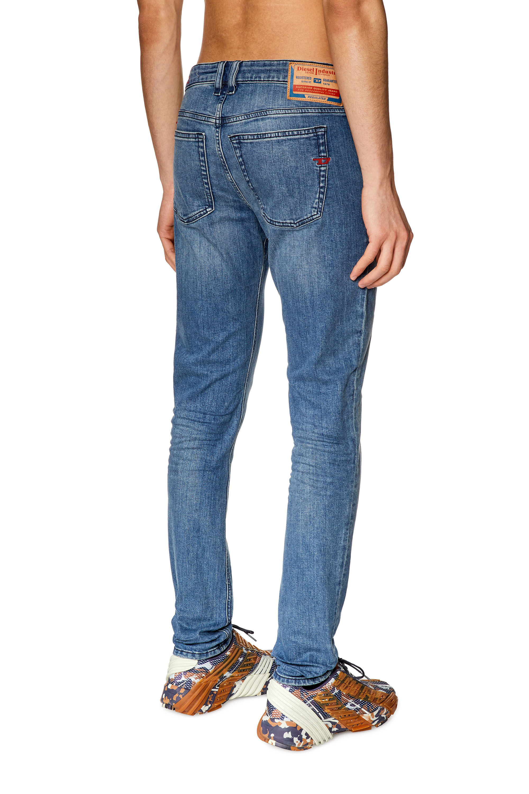 Men's Skinny Jeans | Medium blue | Diesel 1979 Sleenker