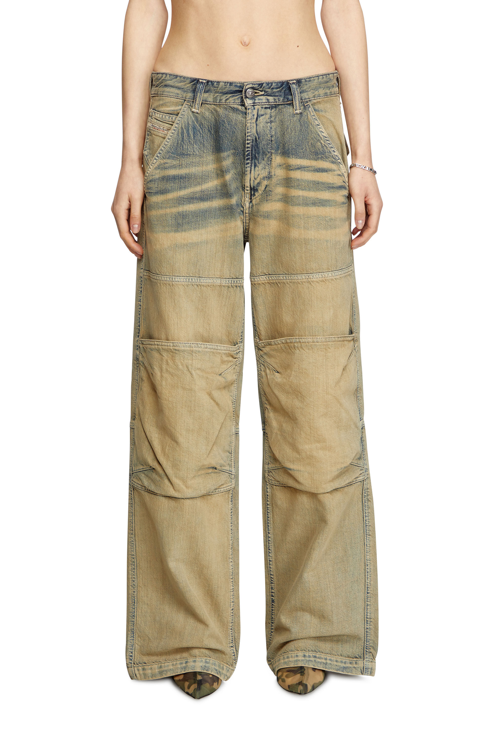 Women's Relaxed Jeans | Medium blue | Diesel D-Shift Women's Relaxed Jeans | Medium blue | Diesel D-Shift