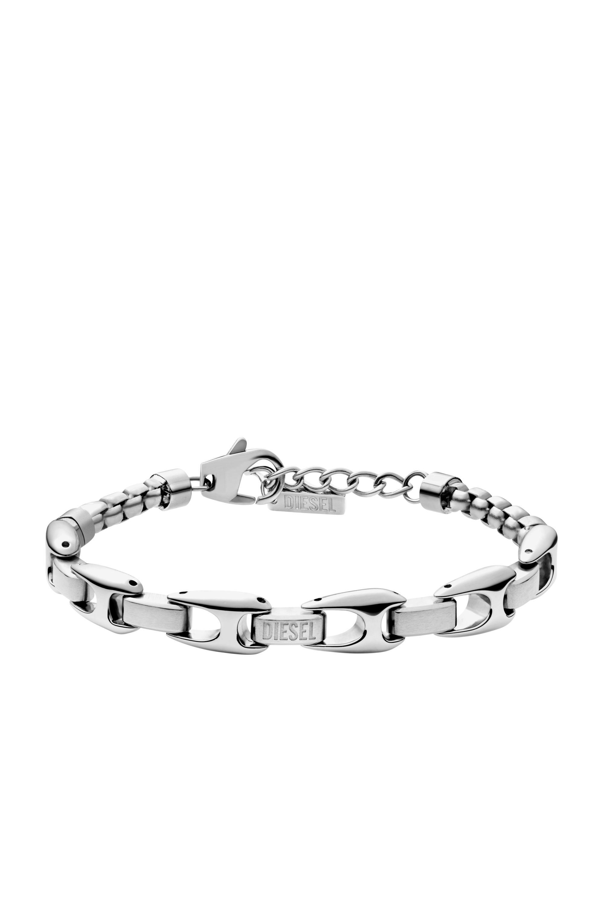 アクセサリー Dx1633040 Jewellery Women's Stainless steel chain bracelet | Silver | Diesel