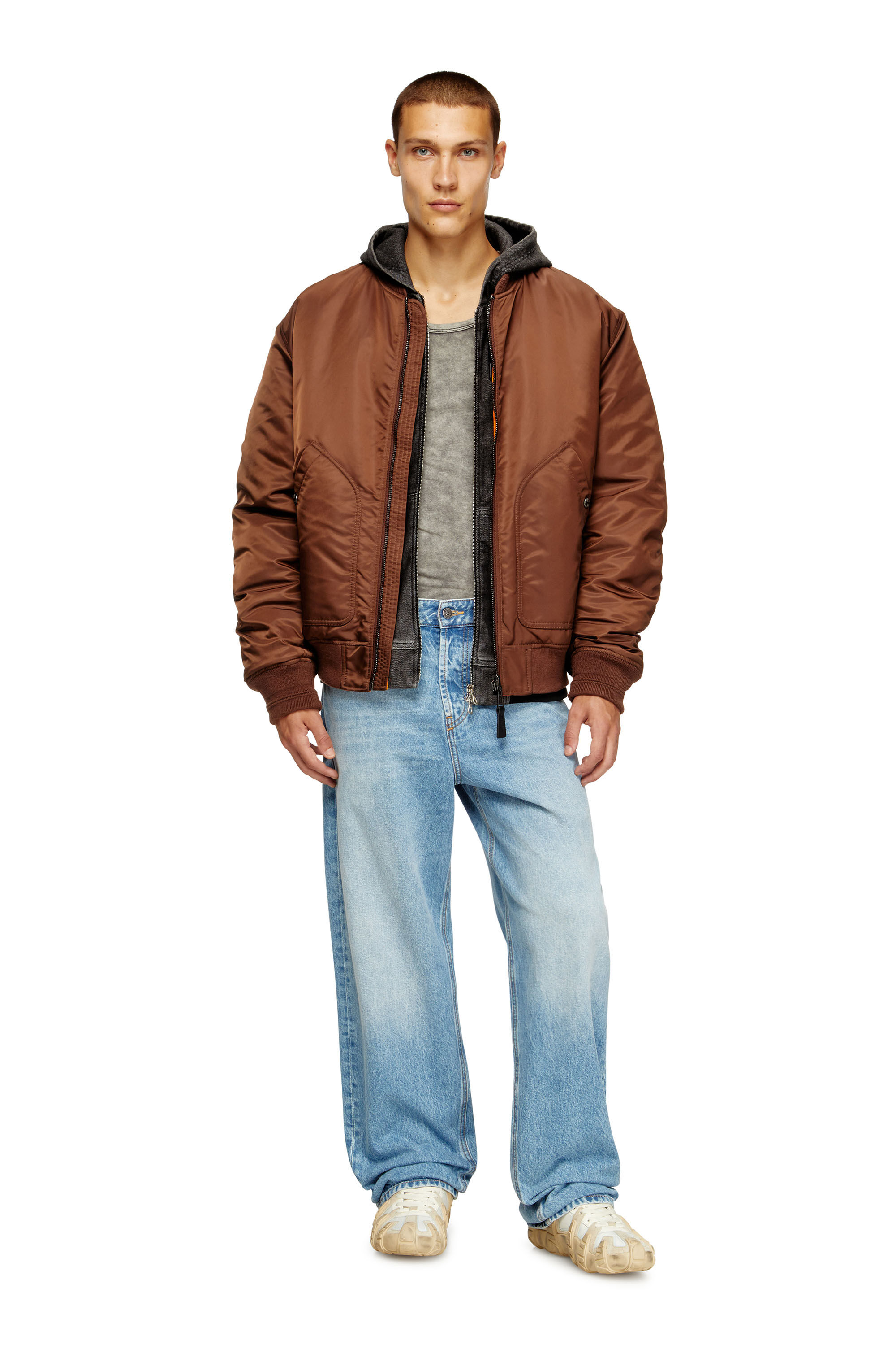 ☆BADBLOOD☆ 2001 D Macro L32 Denim Pants Blue A1159809L4801 Men's Relaxed Jeans | Dark Blue | Diesel 2001 D-Macro