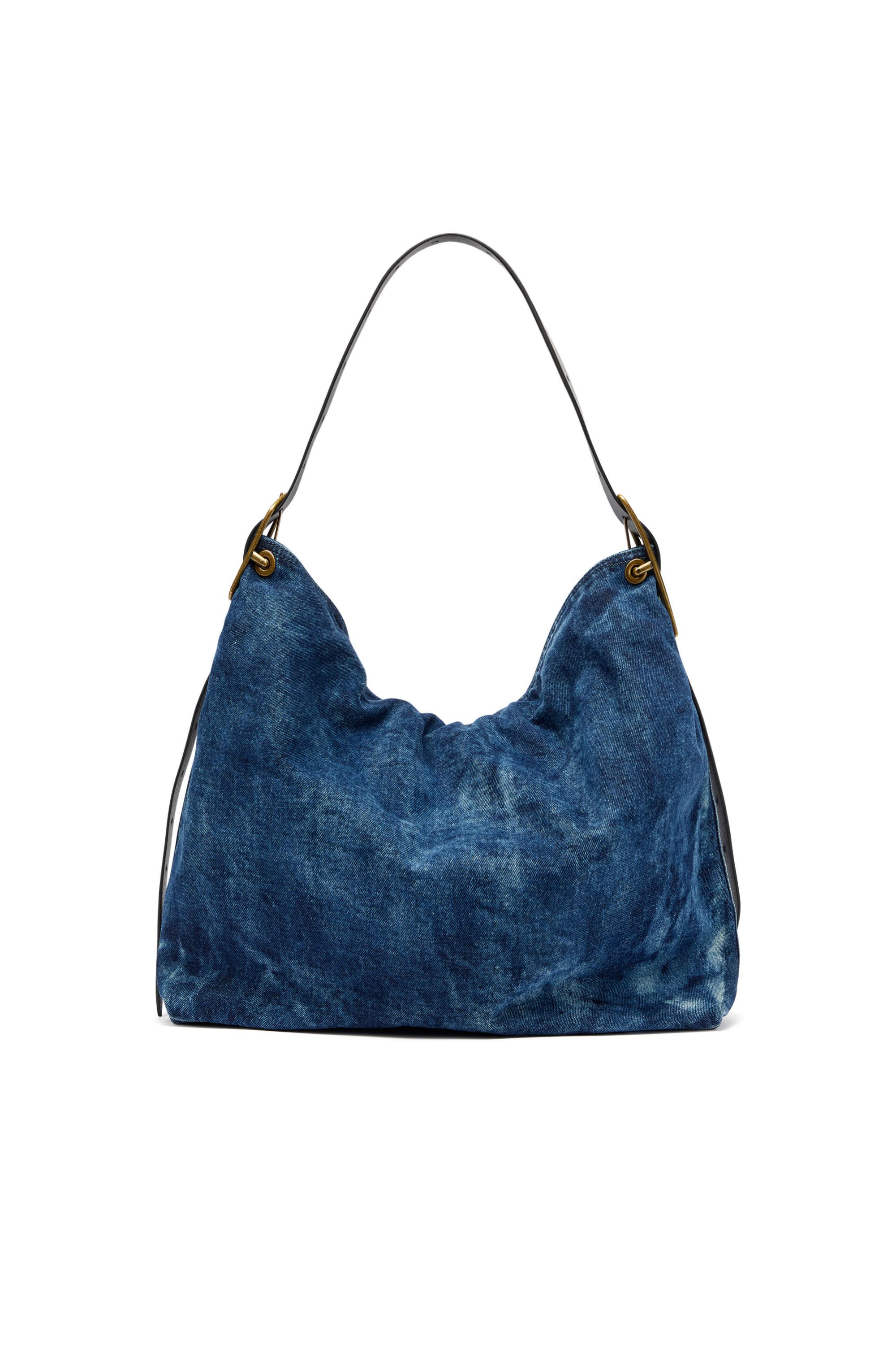 Women's D-Line-Denim hobo bag | Blue | Diesel