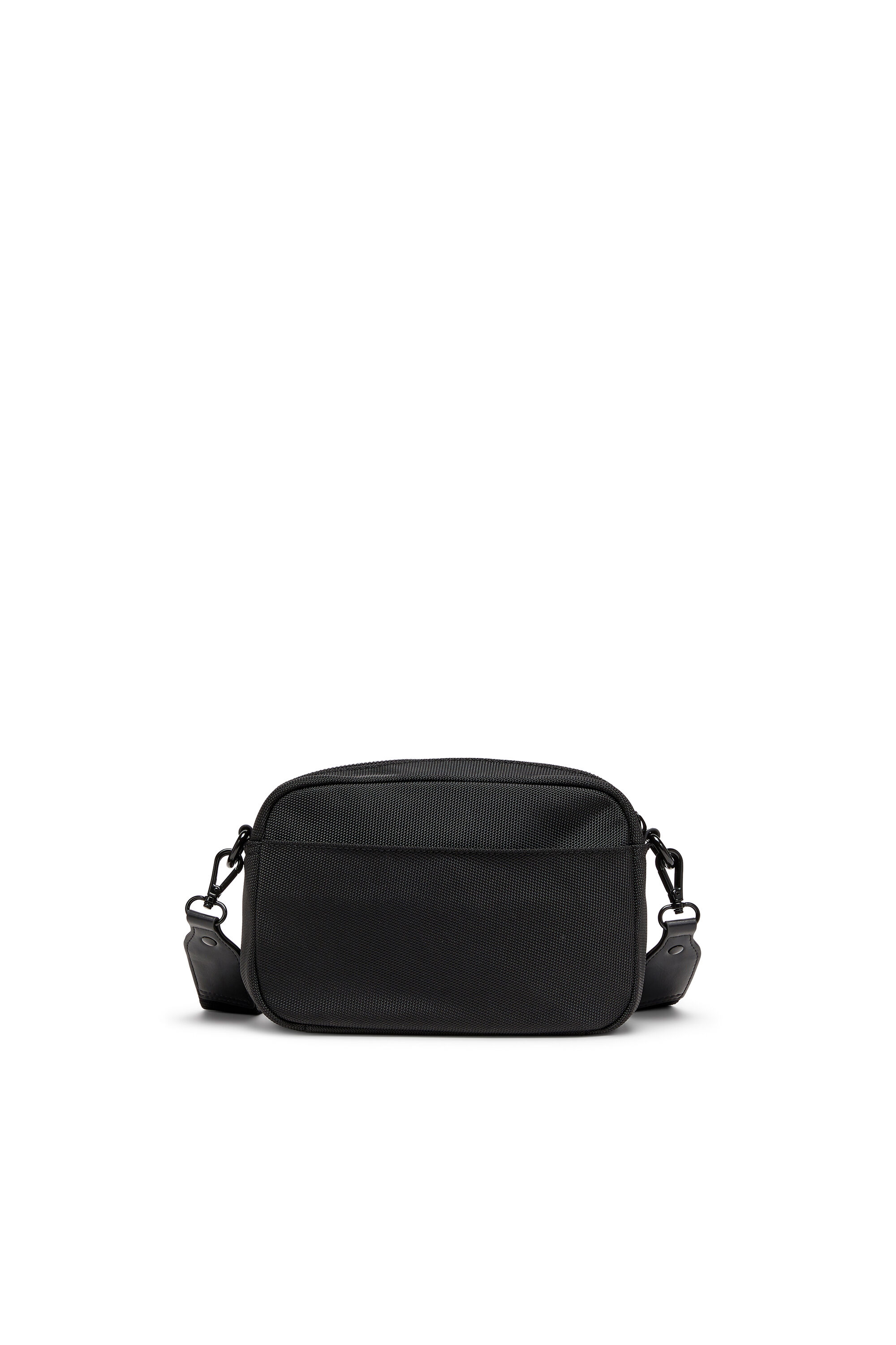 Diesel - MULTI-PKTS CAMERA BAG X, Unisex's Multi-Pkts - Crossbody bag in nylon with flap pocket in Black - 2