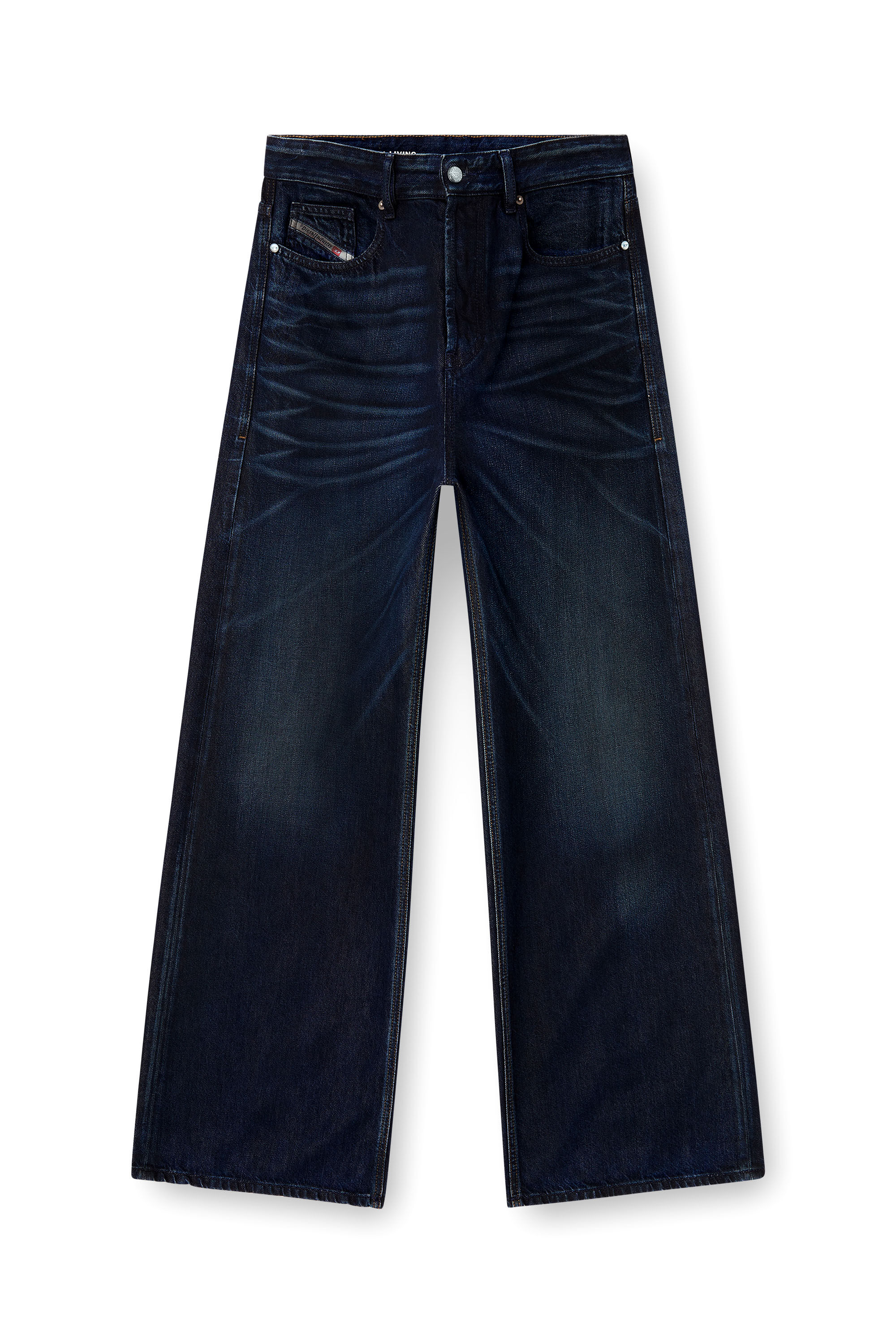 Men's Relaxed Jeans | Low Waist D-RiseDark Blue | Diesel TR