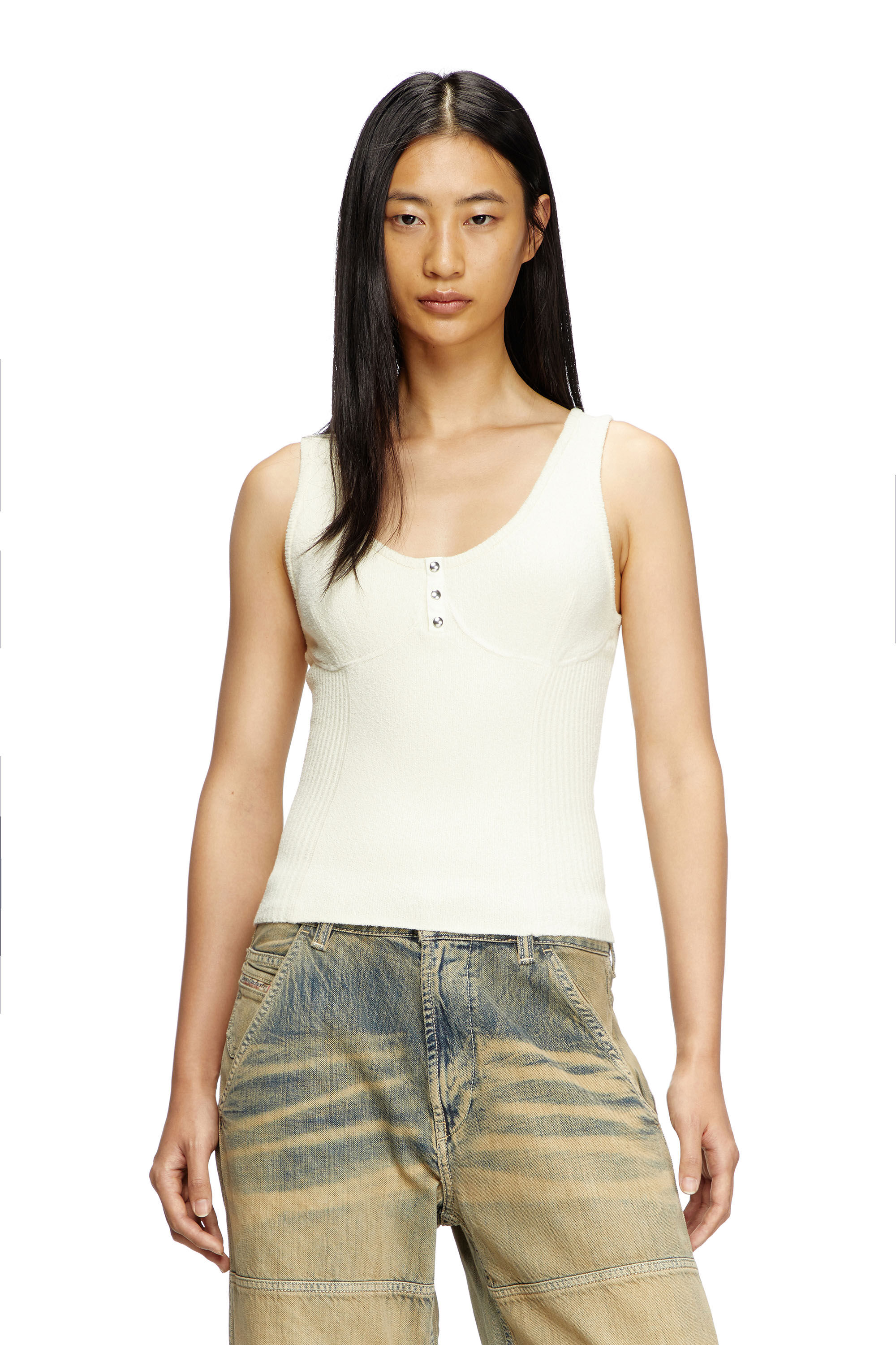 【AGNEL】Tom Bustier Top Only 2colors Iconic Glamour Rhinestone And Pearl Bustier Top | Windsor