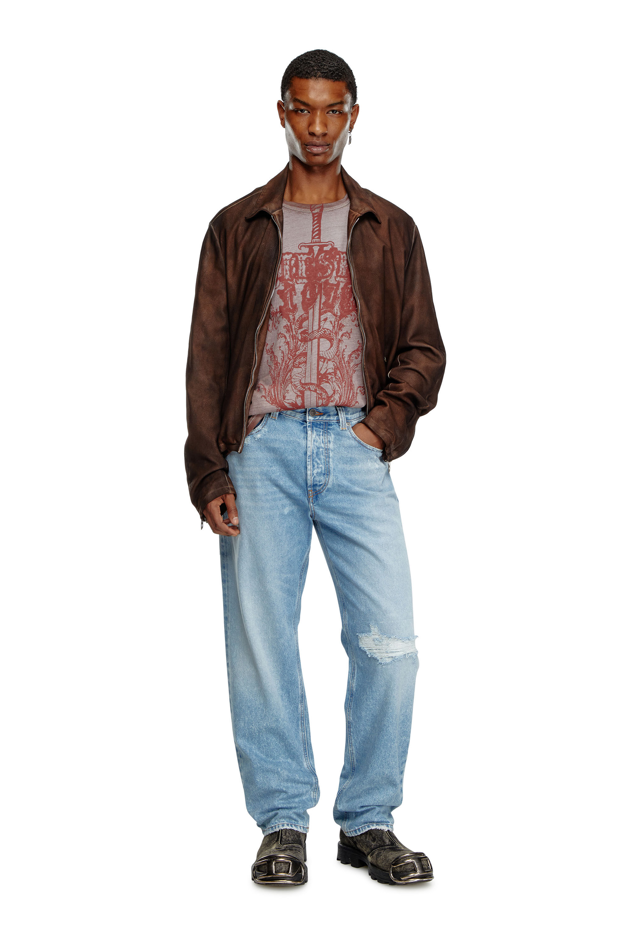 【★安心の定価販売★】 Men's D-Macs 2010 Diesel | Blue Light | Jeans Regular パンツ