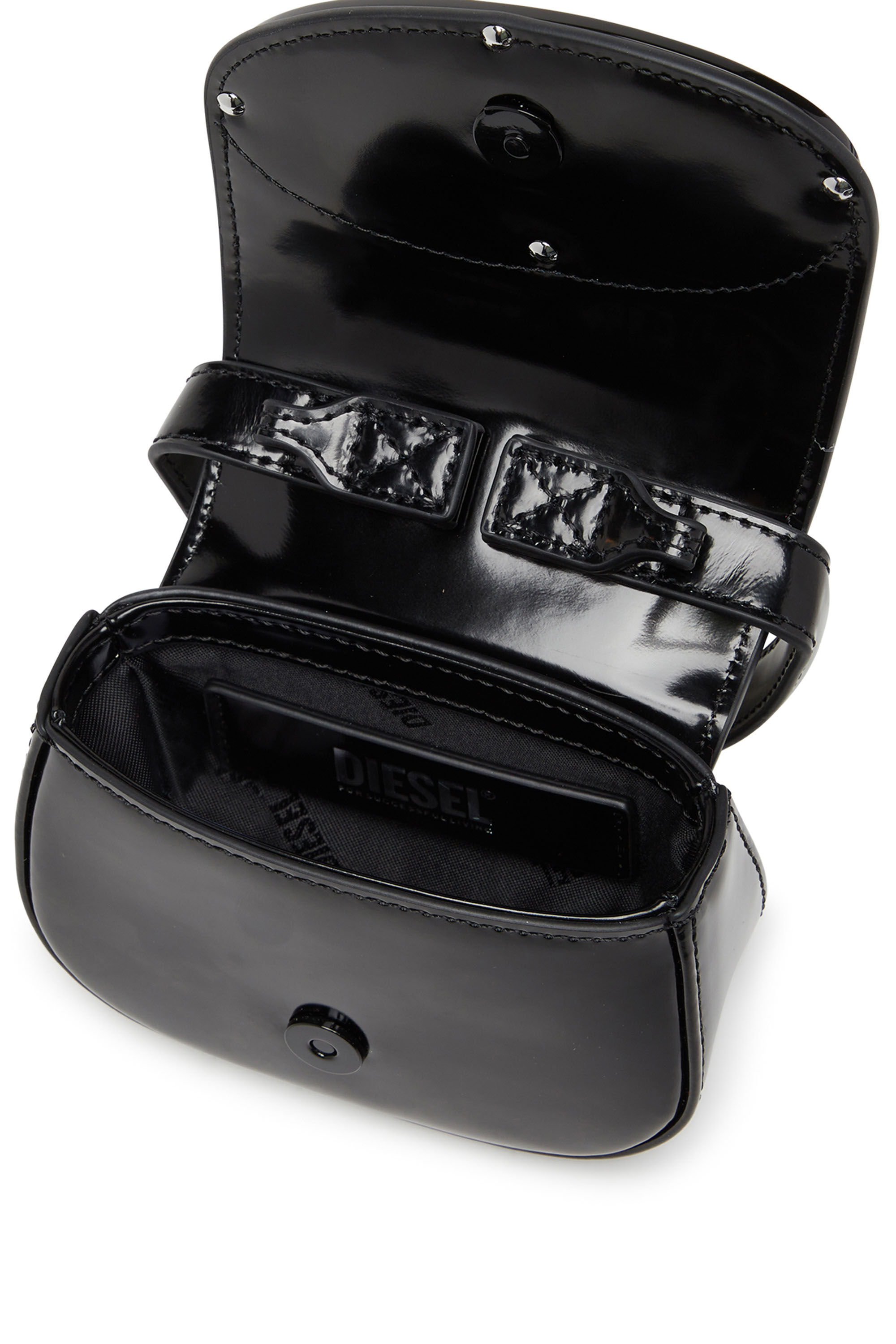 1DR-XS-S Woman: Mini bag in mirrored leather | Diesel